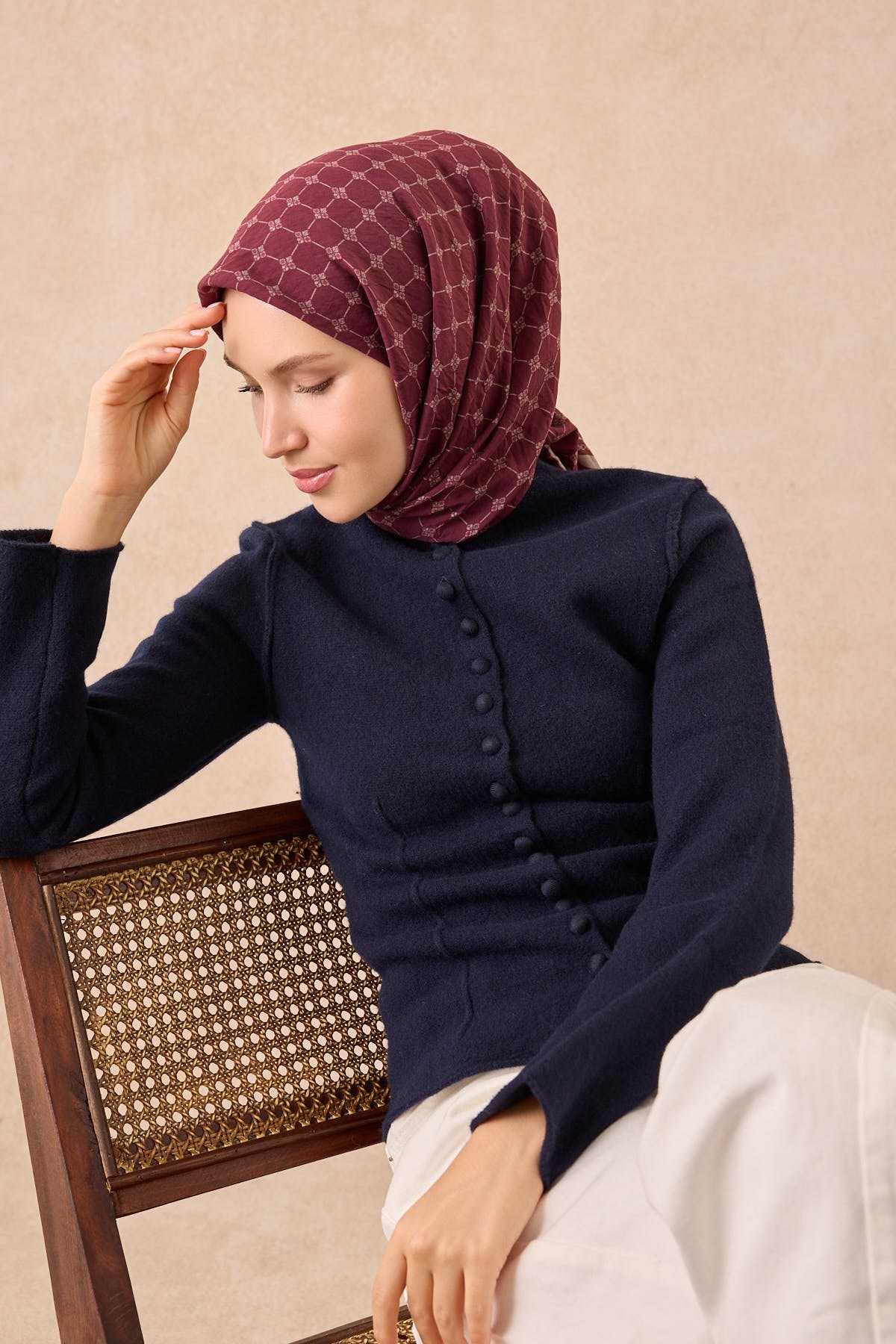Silkhome Olinda Eşarp Koyu Mürdüm