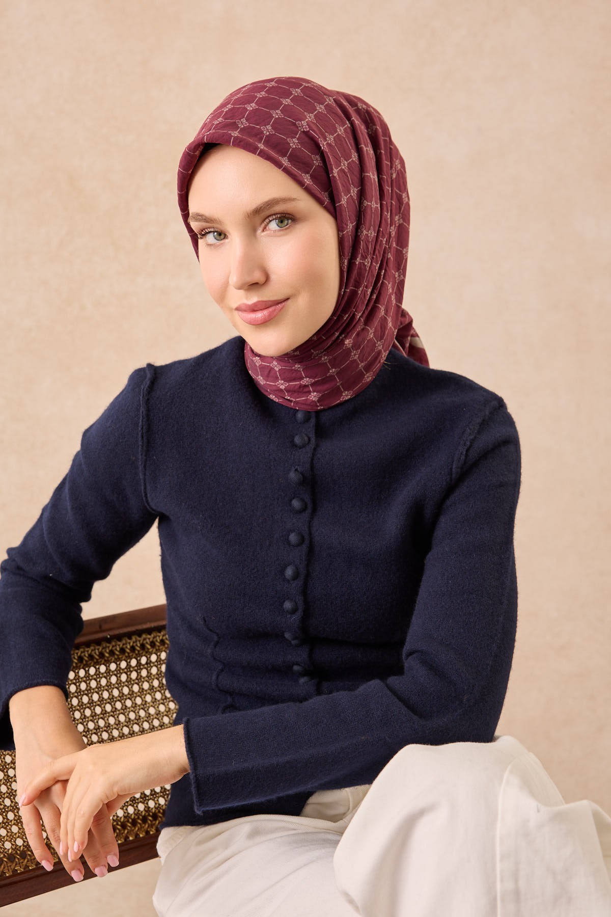 Silkhome Olinda Eşarp Koyu Mürdüm