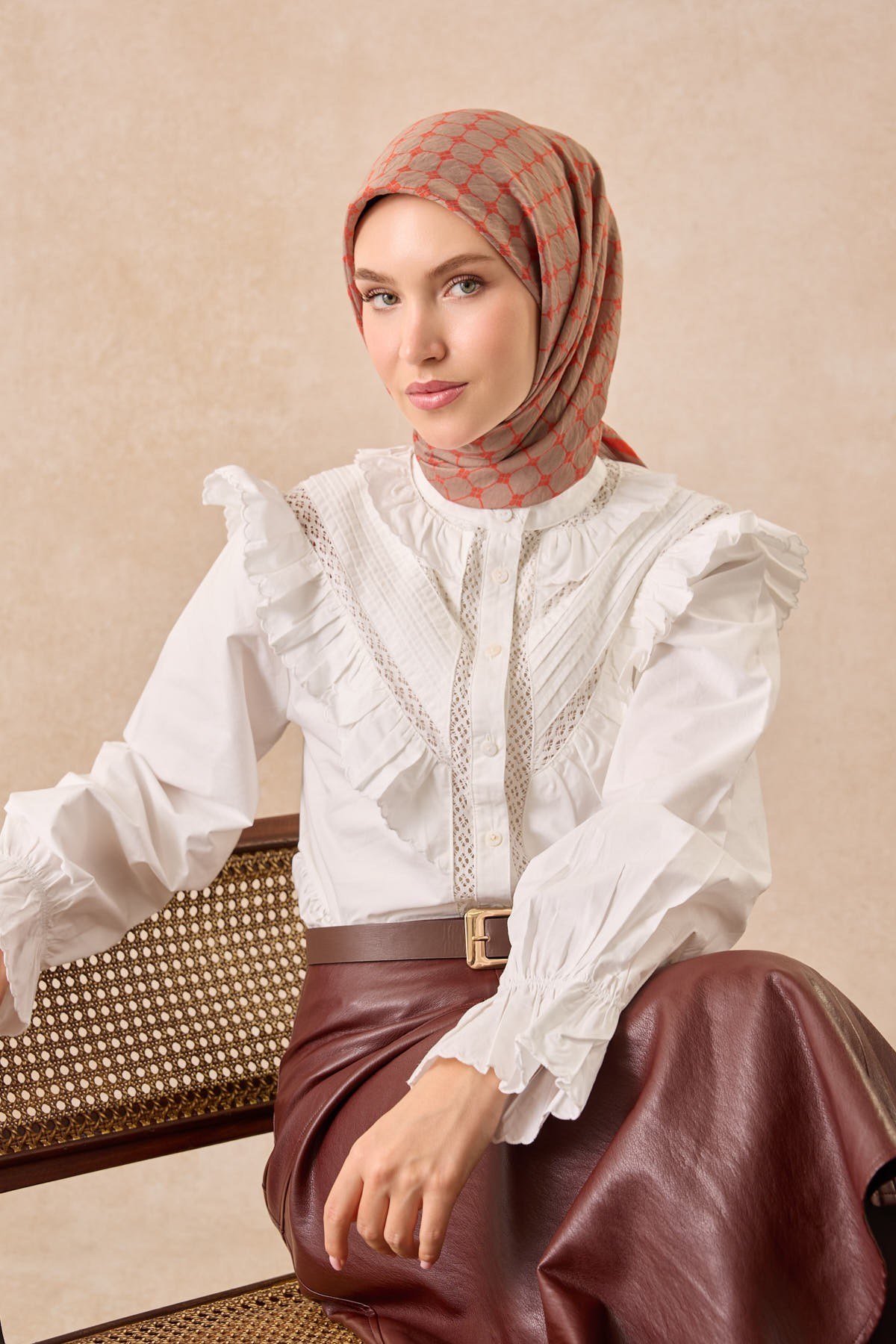 Silkhome Olinda Eşarp Vizon