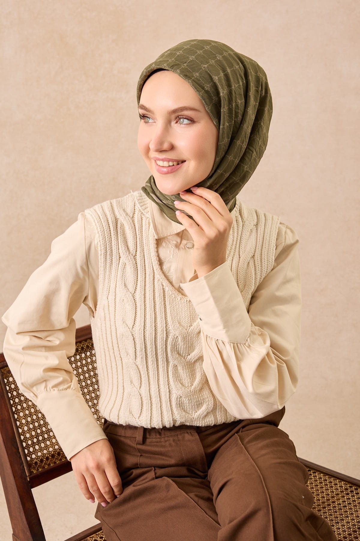 Silkhome Olinda Eşarp Yeşil