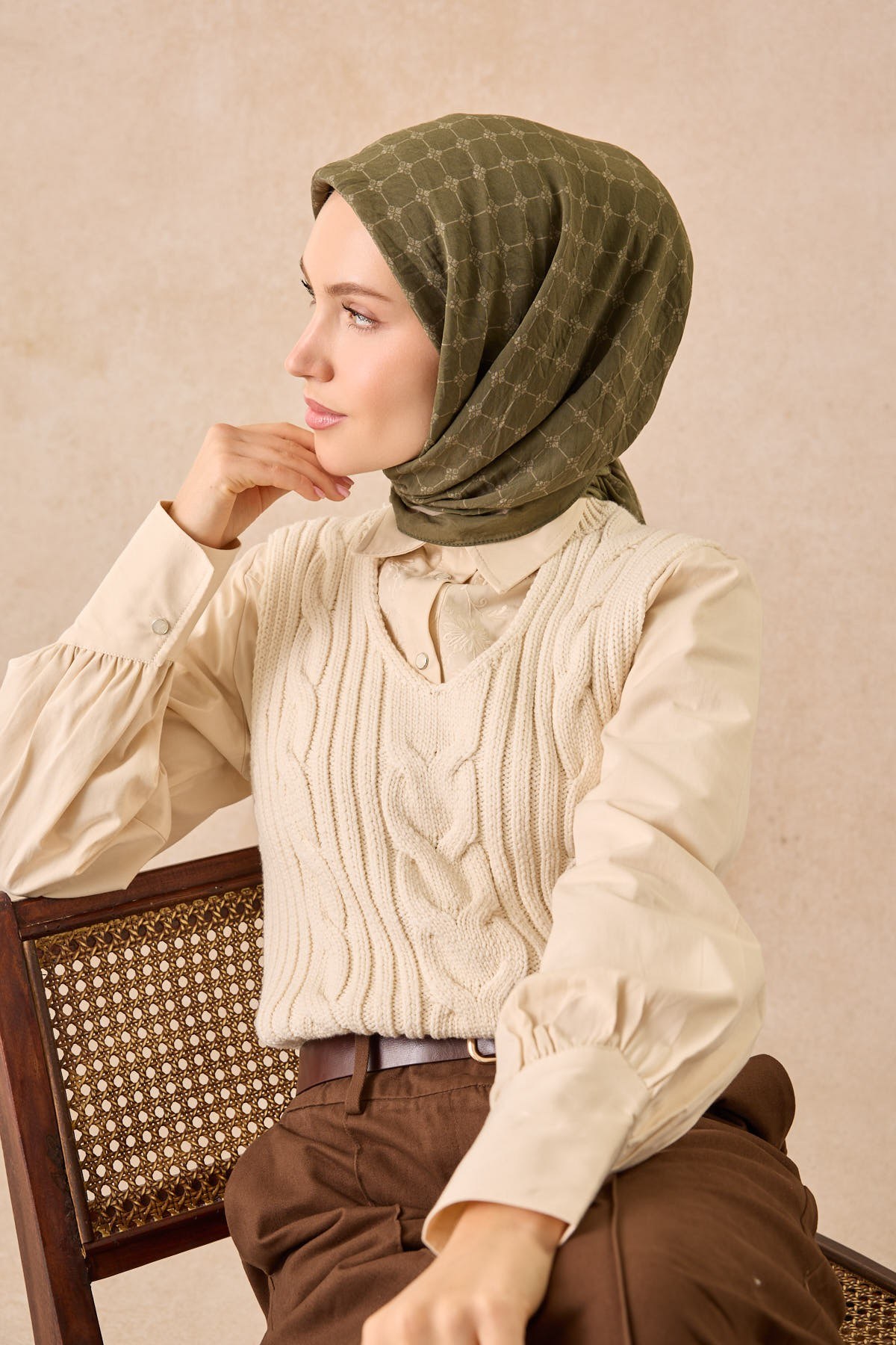 Silkhome Olinda Eşarp Yeşil