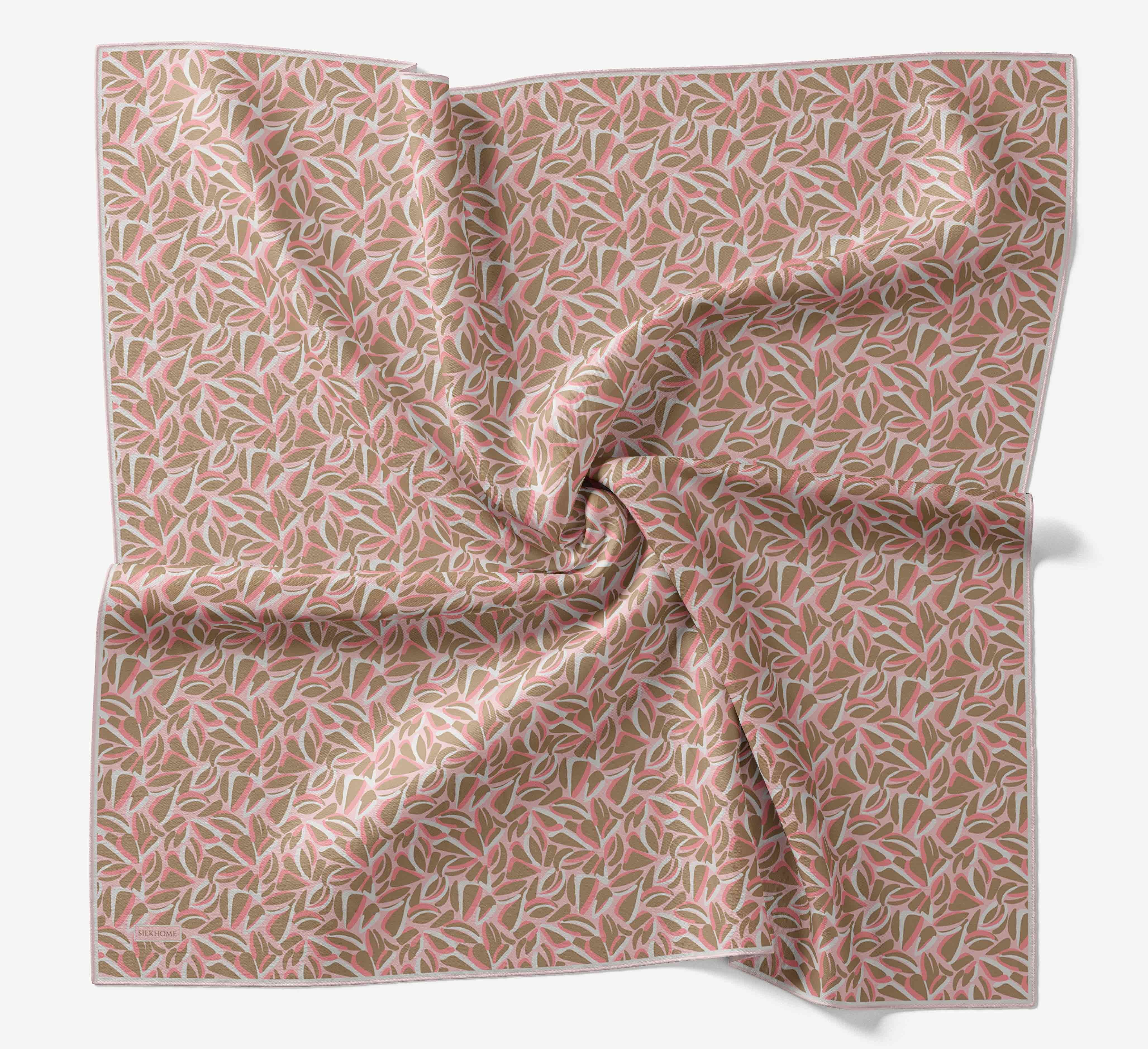 Soft Eşarp Çakıl Taşı Pembe
