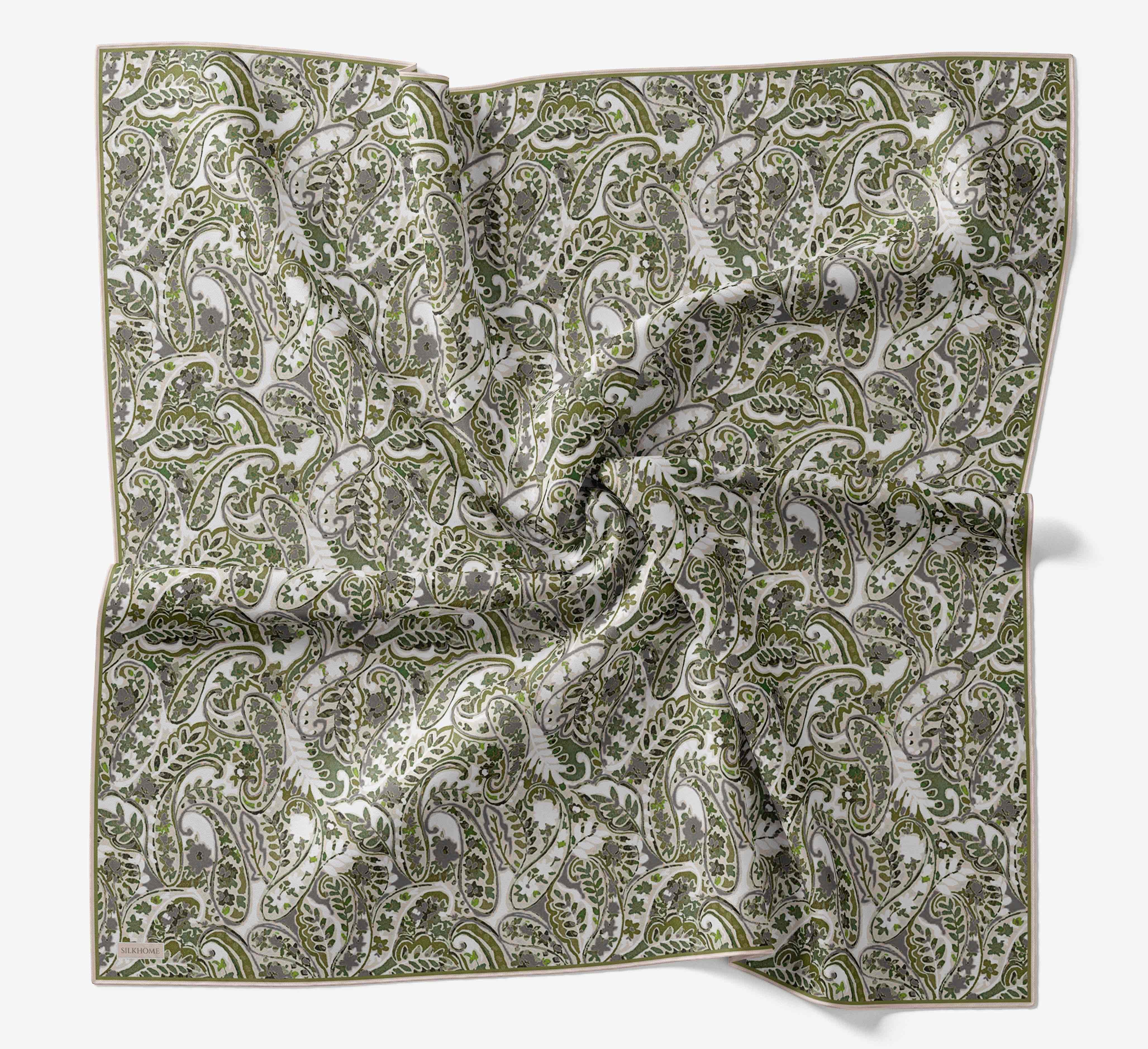 Soft Eşarp Perla Yeşil 90x90