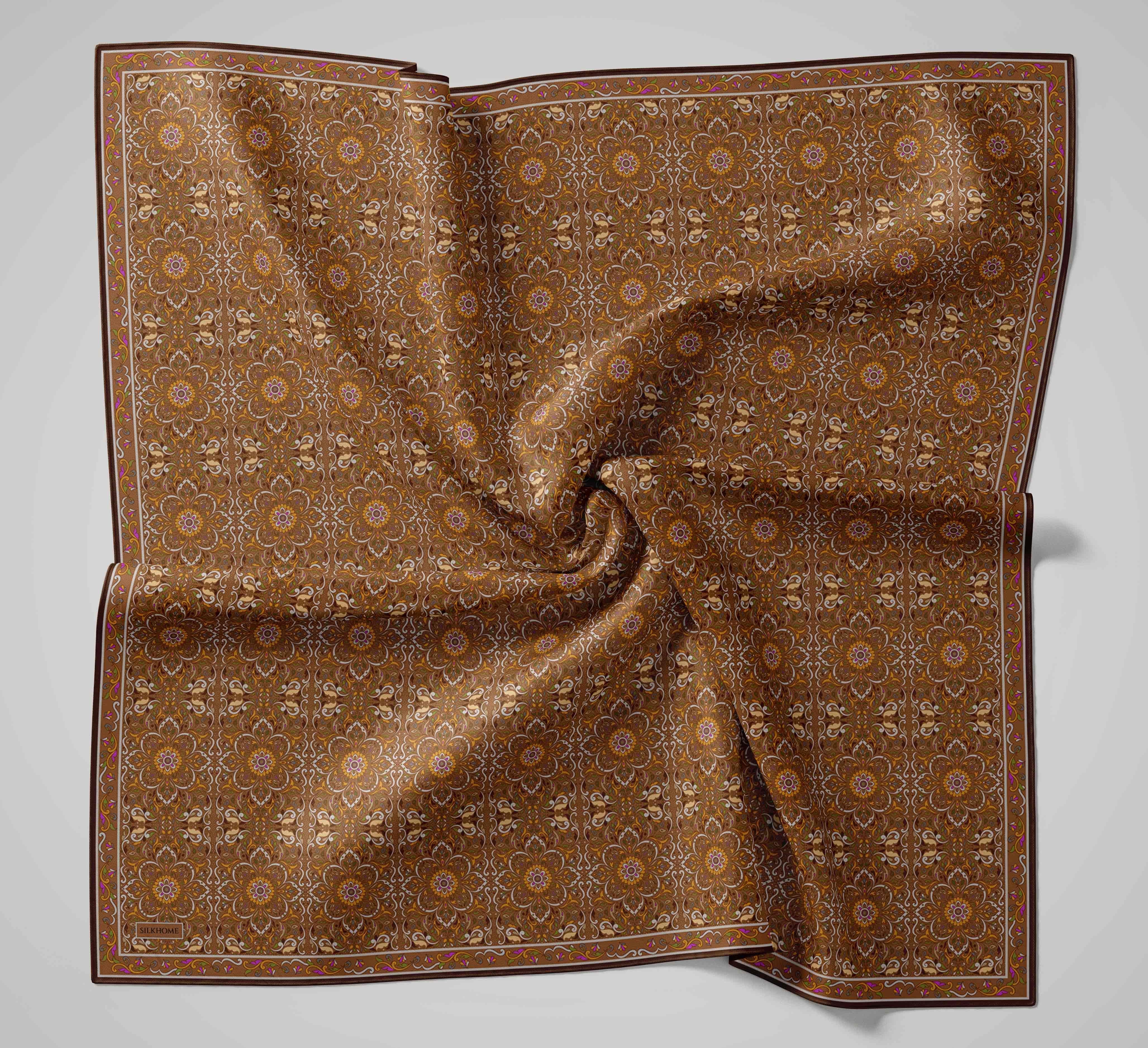 Soft Eşarp Taba 90x90