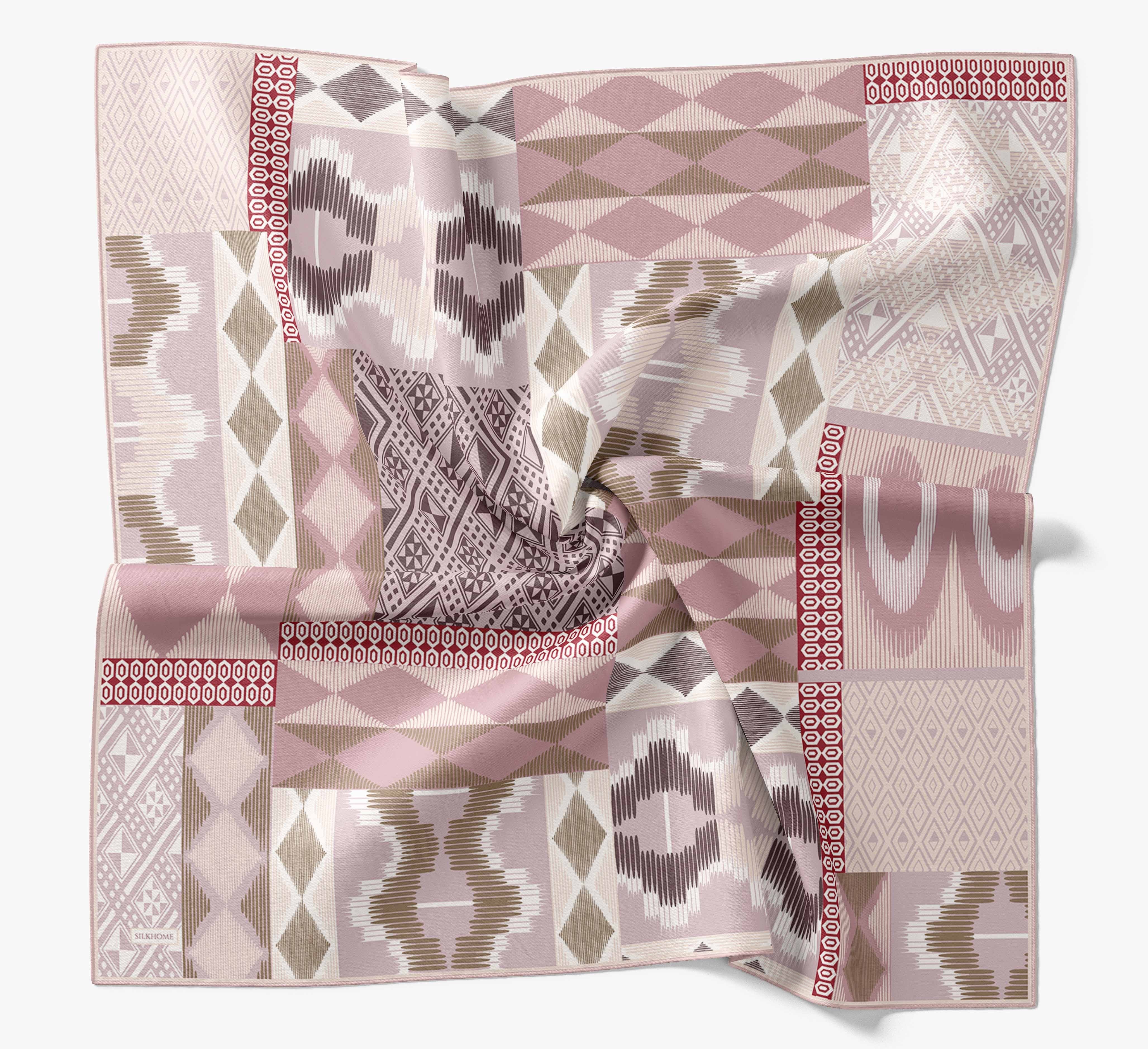 Soft Eşarp Urban Patch Lila
