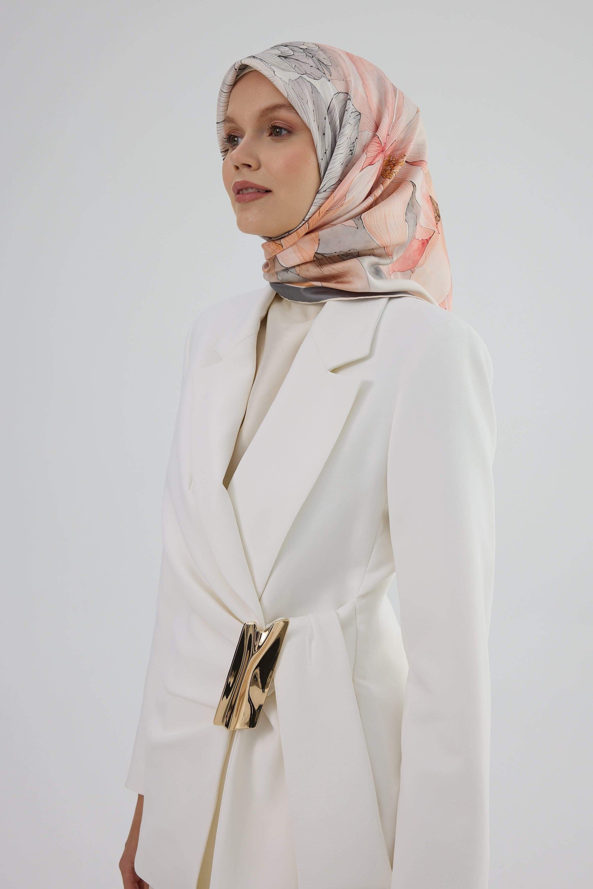 Twill İpek Eşarp 53001