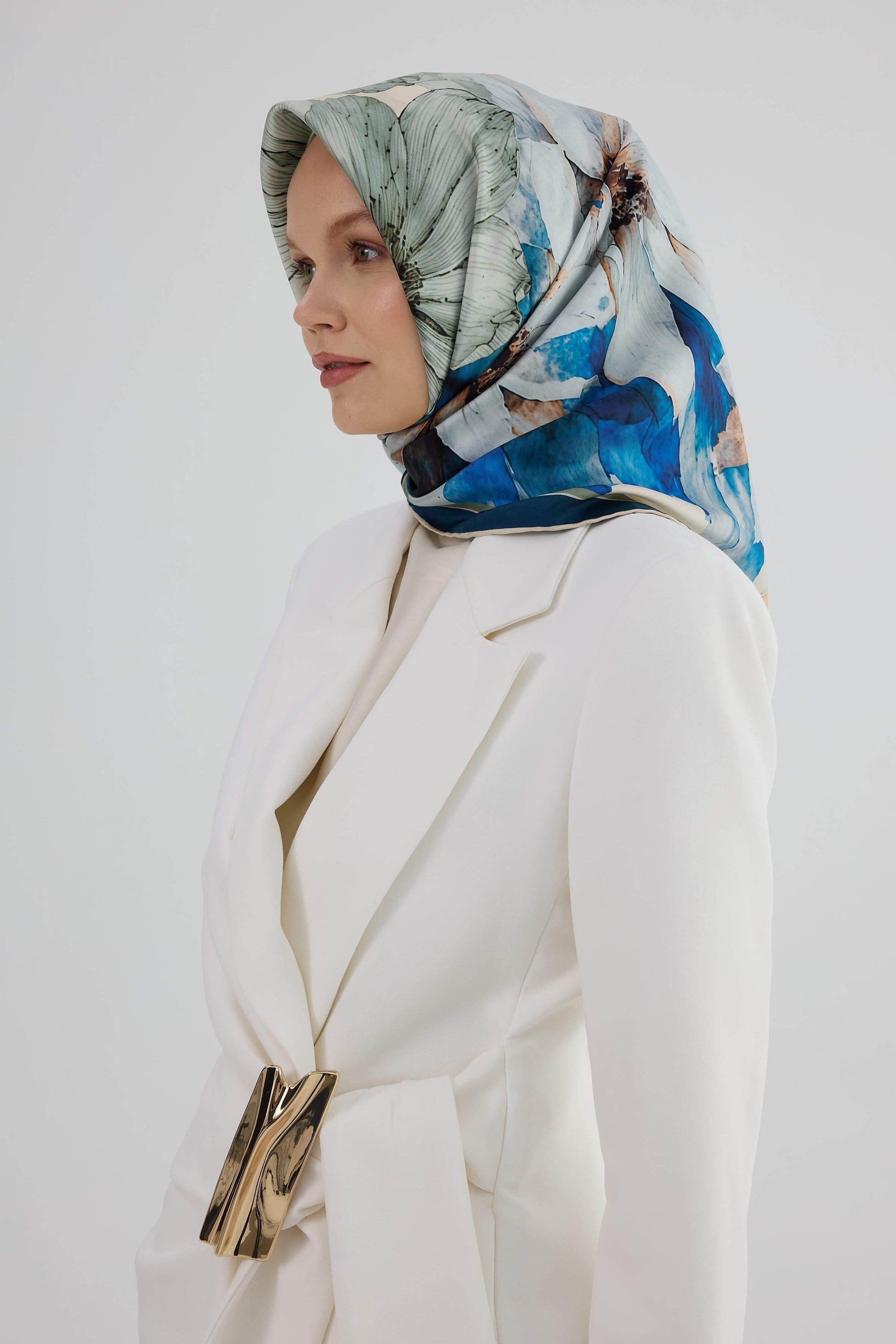 Twill İpek Eşarp 53001