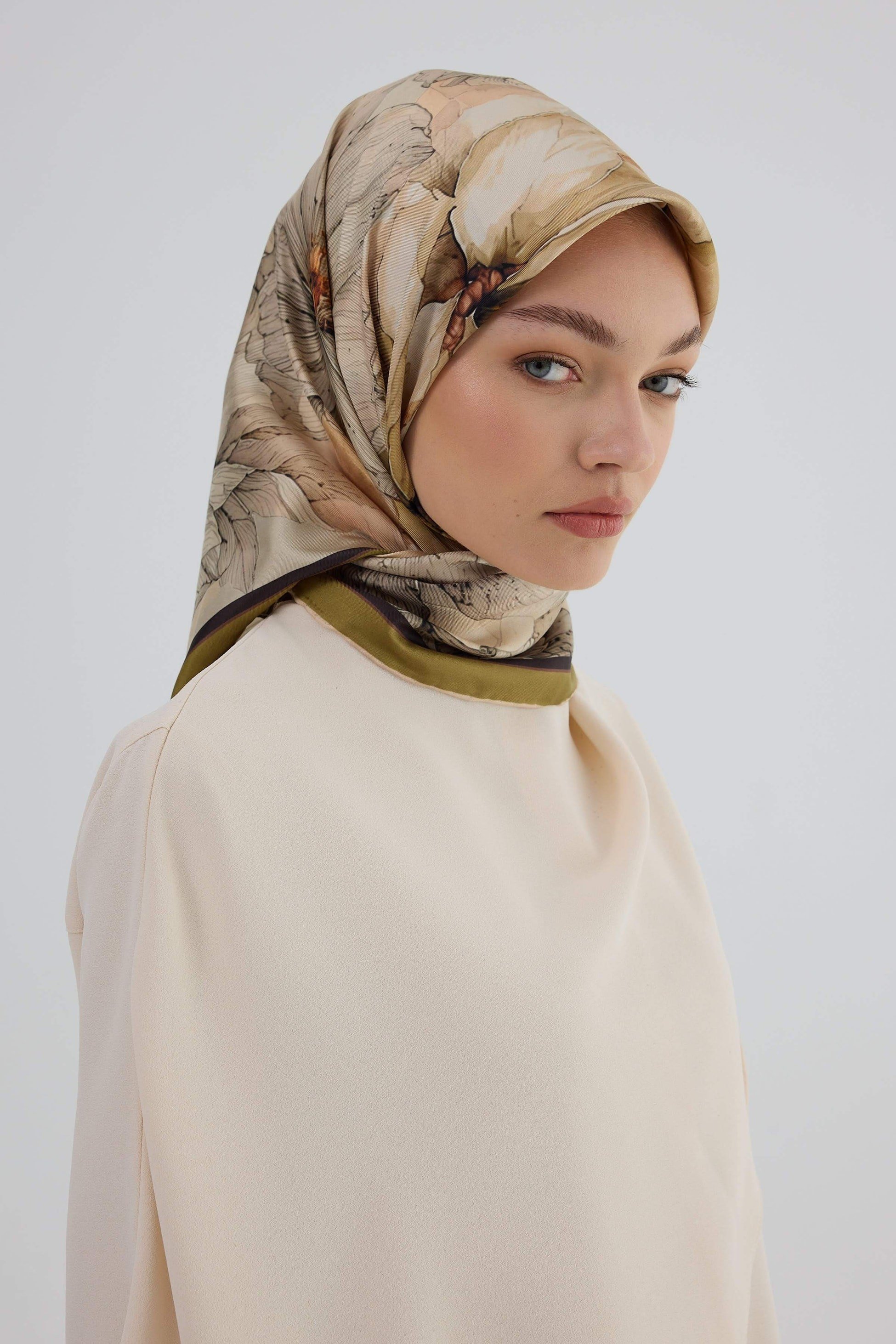 Twill İpek Eşarp 53001
