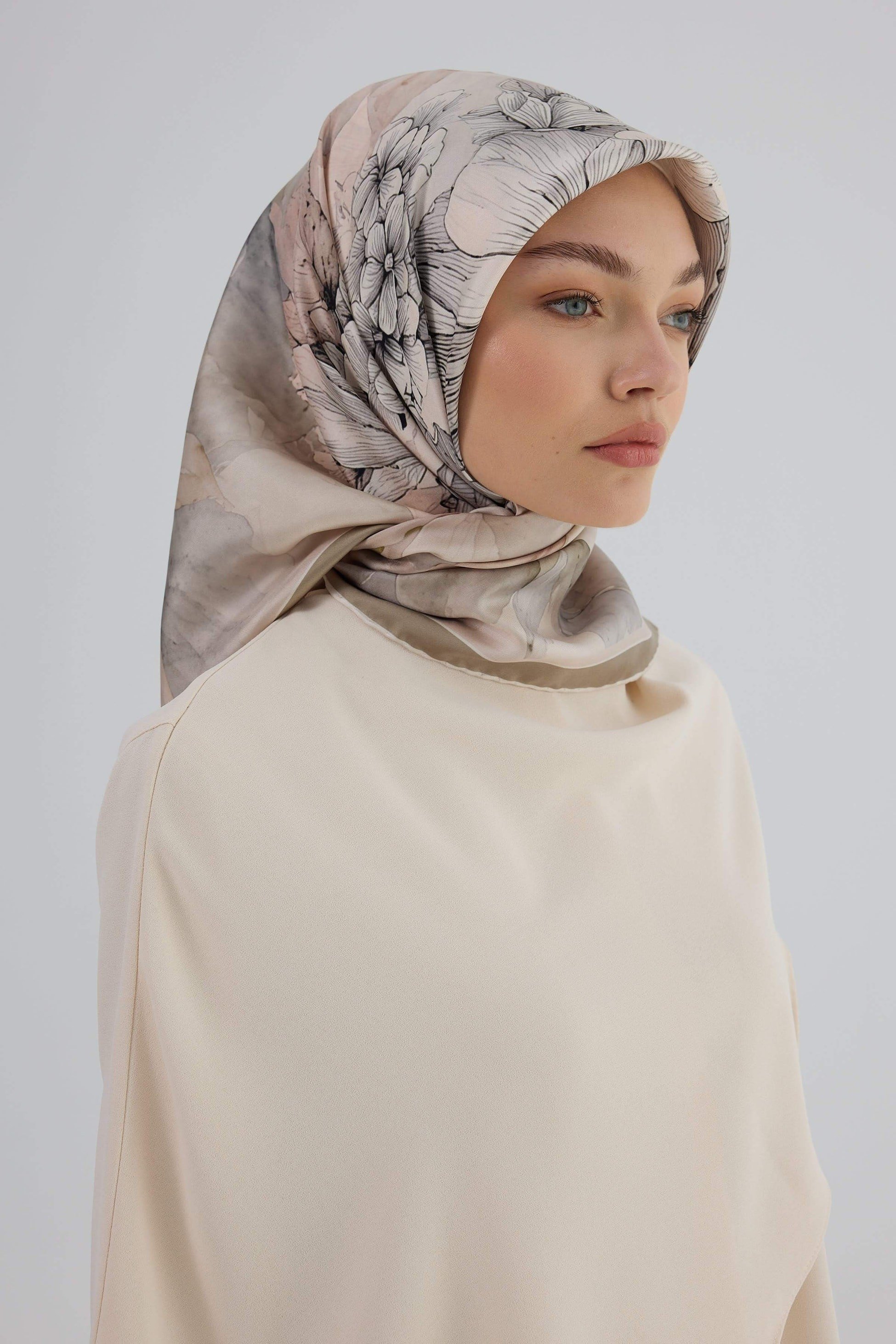 Twill İpek Eşarp 53001
