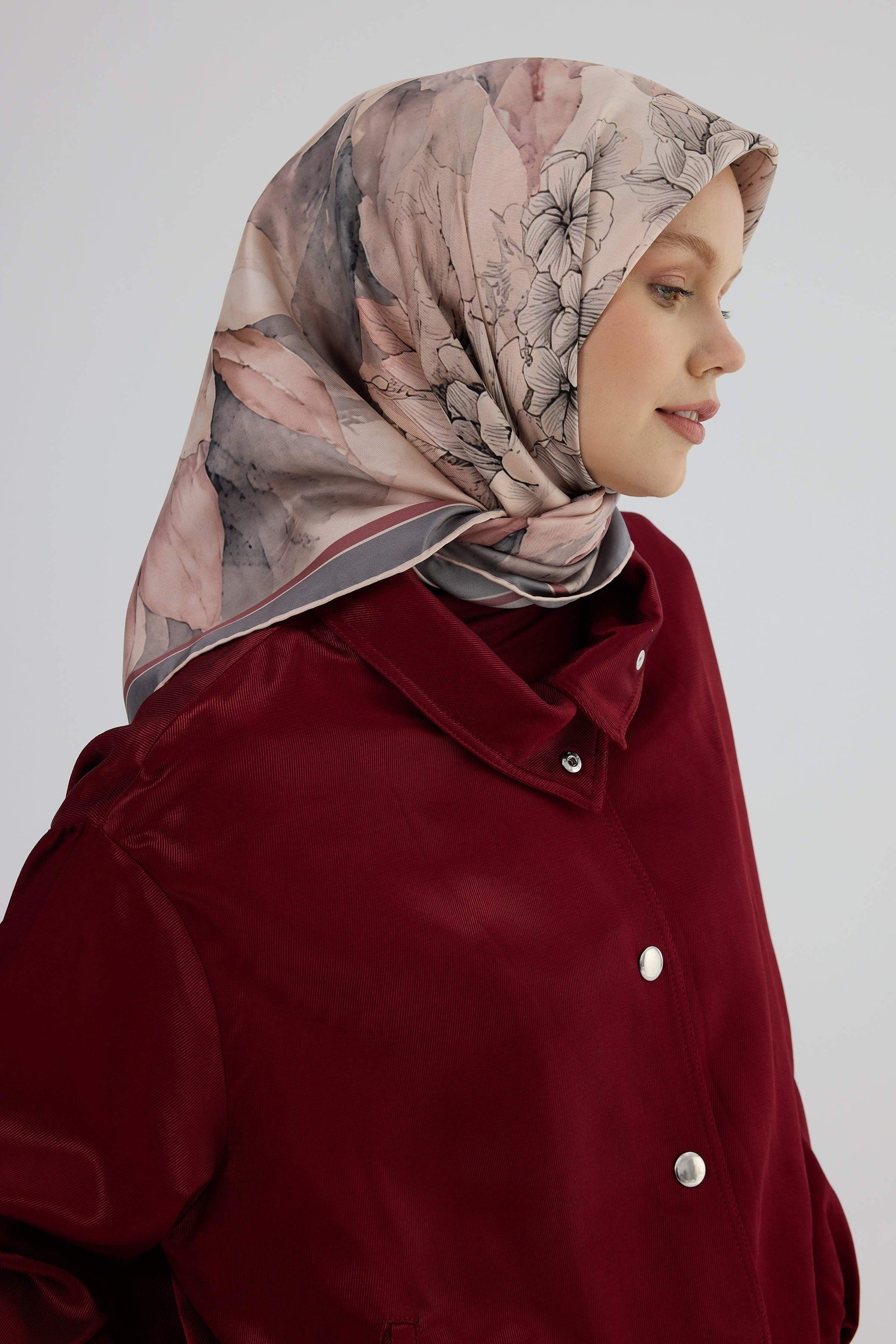 Twill İpek Eşarp 53001