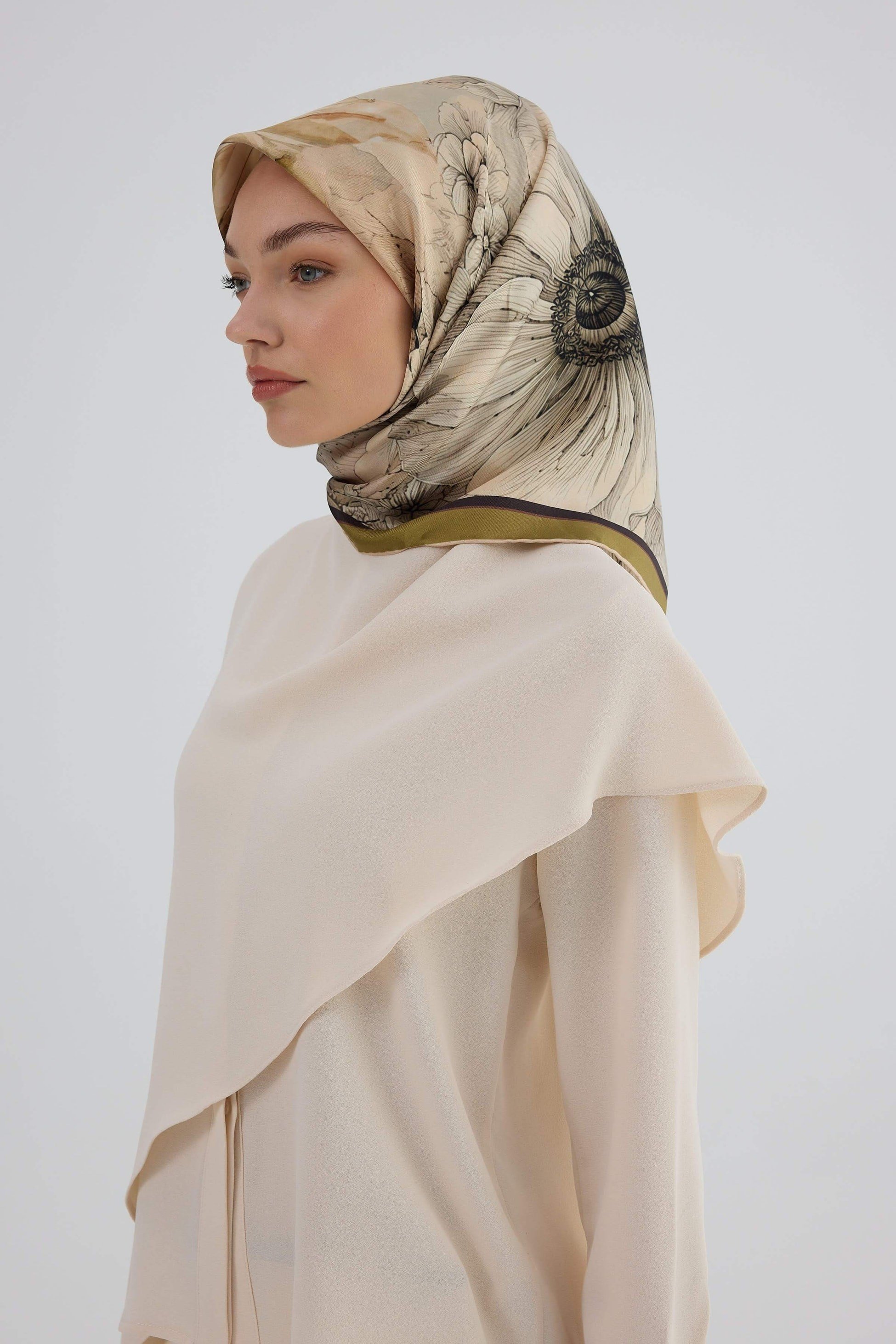 Twill İpek Eşarp 53001