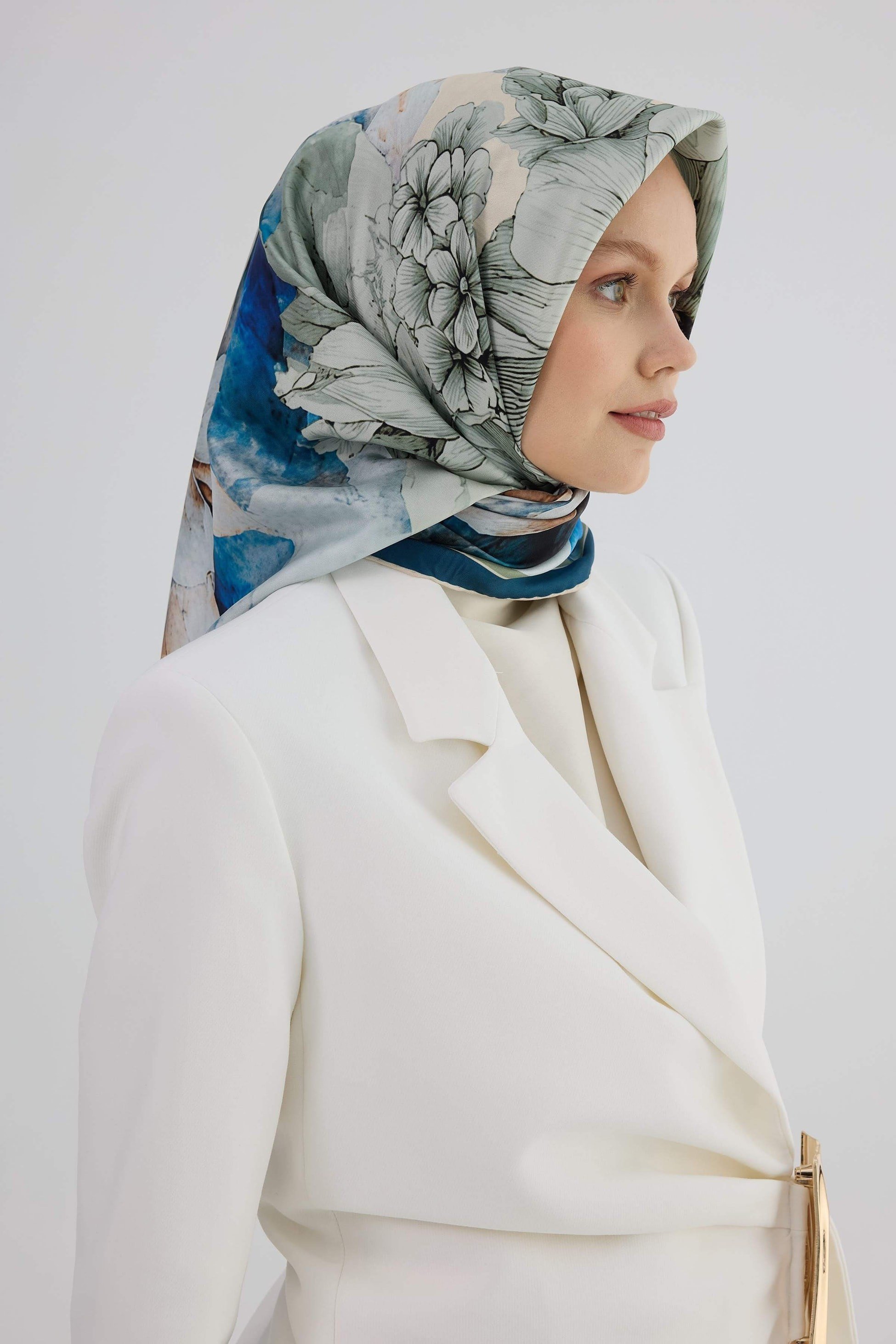 Twill İpek Eşarp 53001