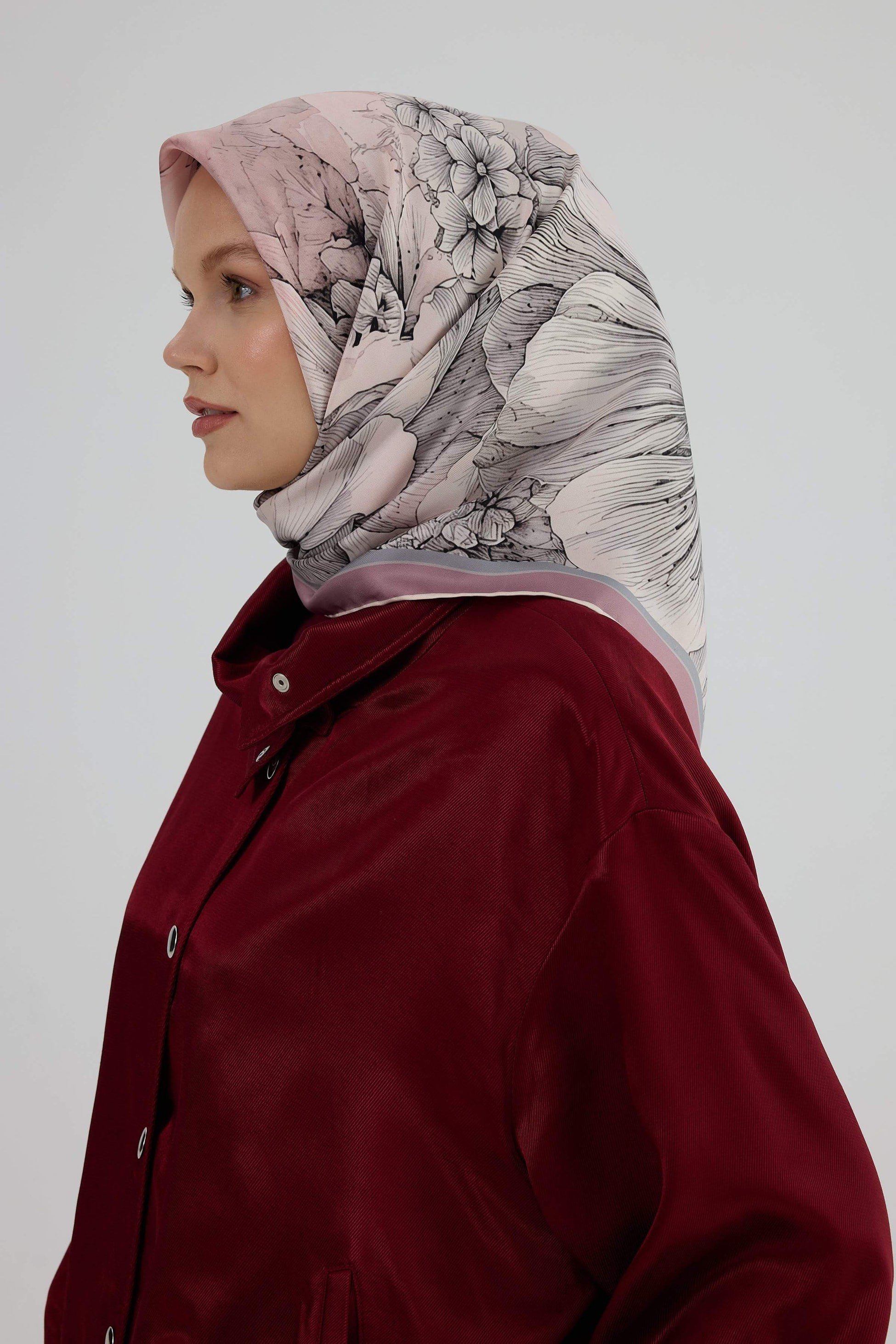 Twill İpek Eşarp 53001