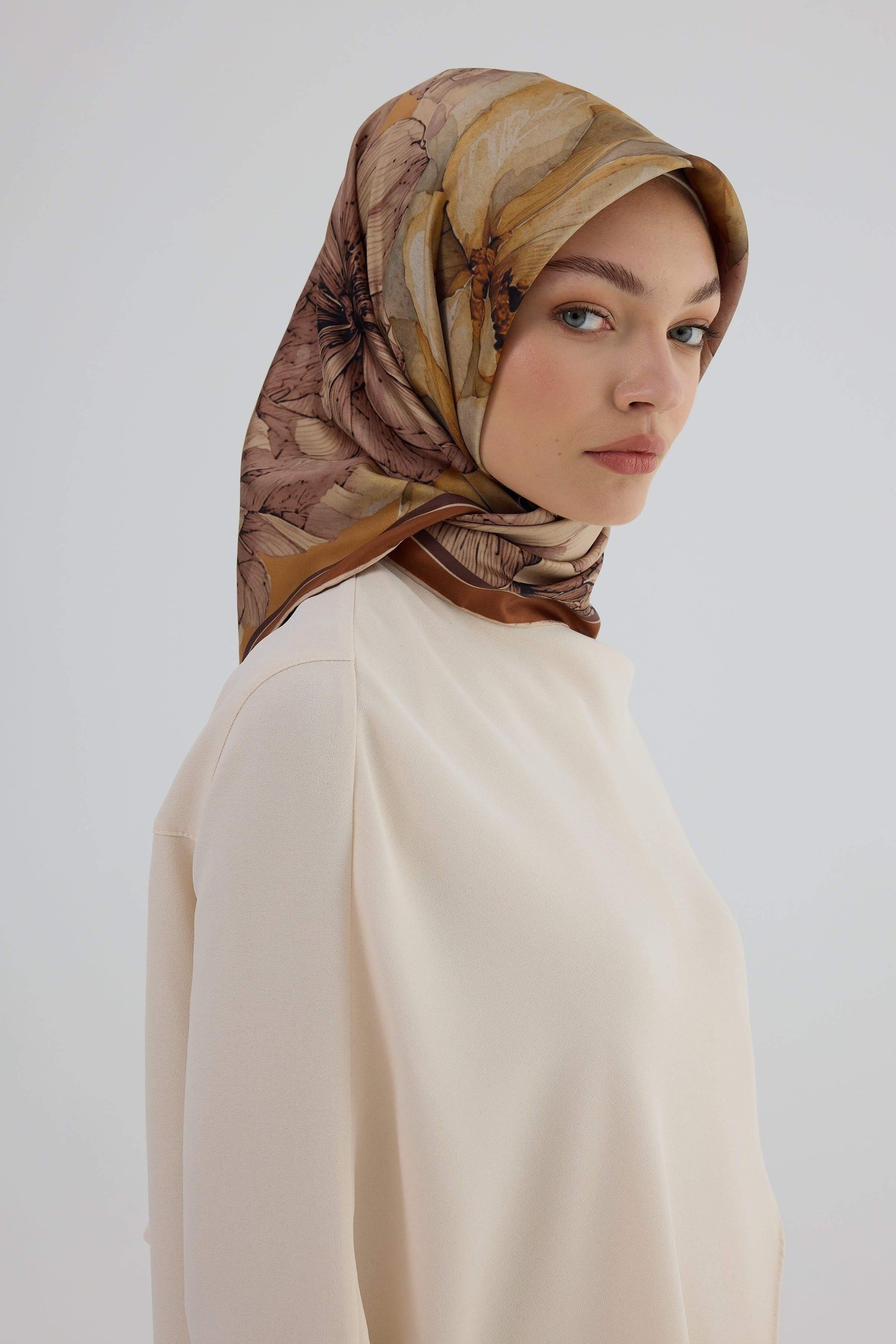 Twill İpek Eşarp 53001