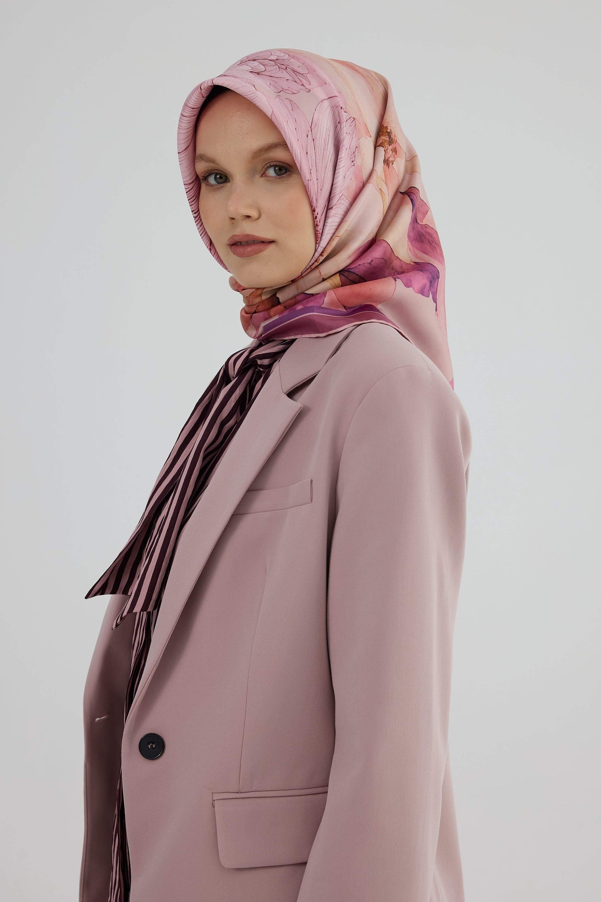 Twill İpek Eşarp 53001