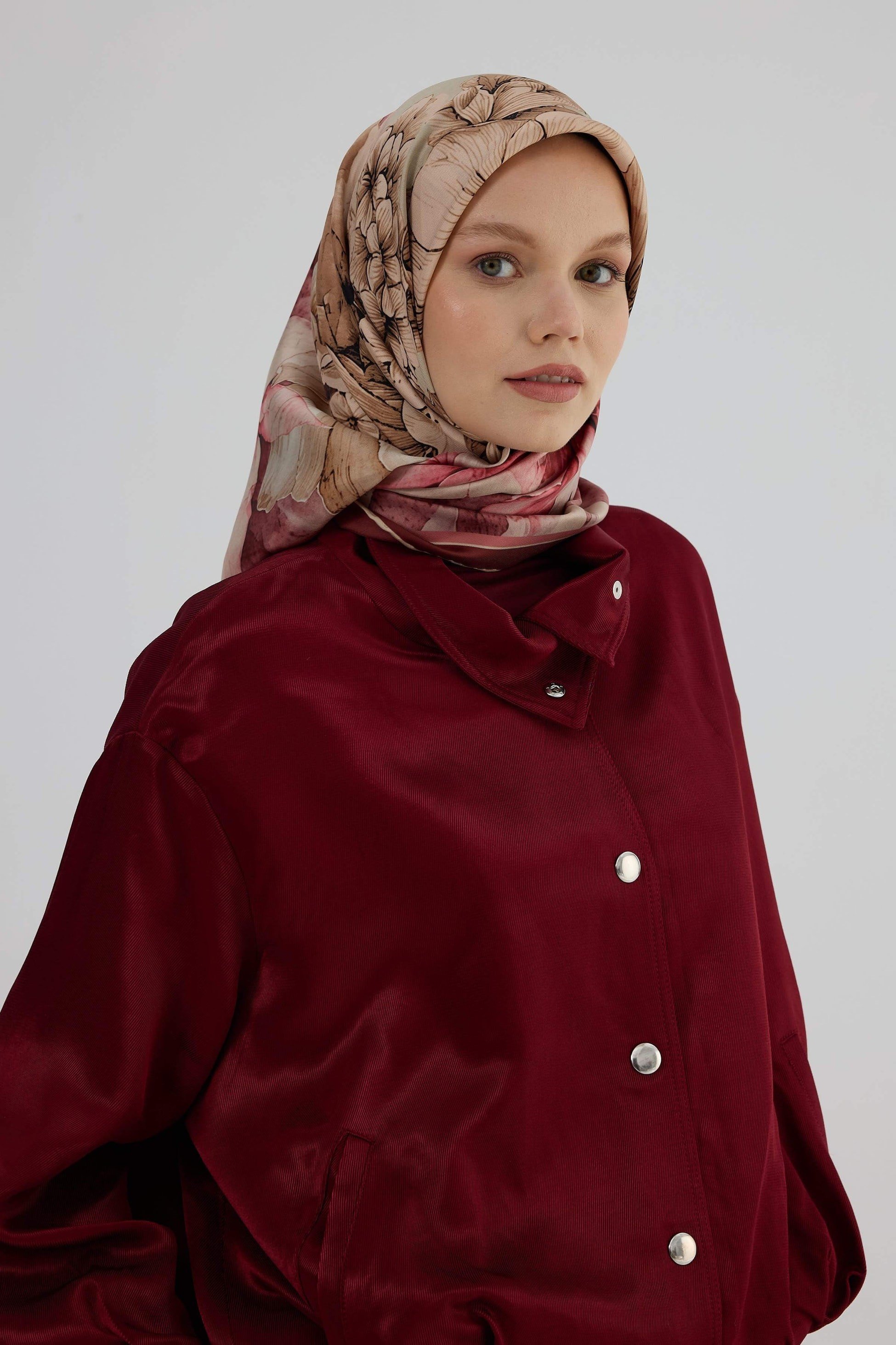 Twill İpek Eşarp 53001