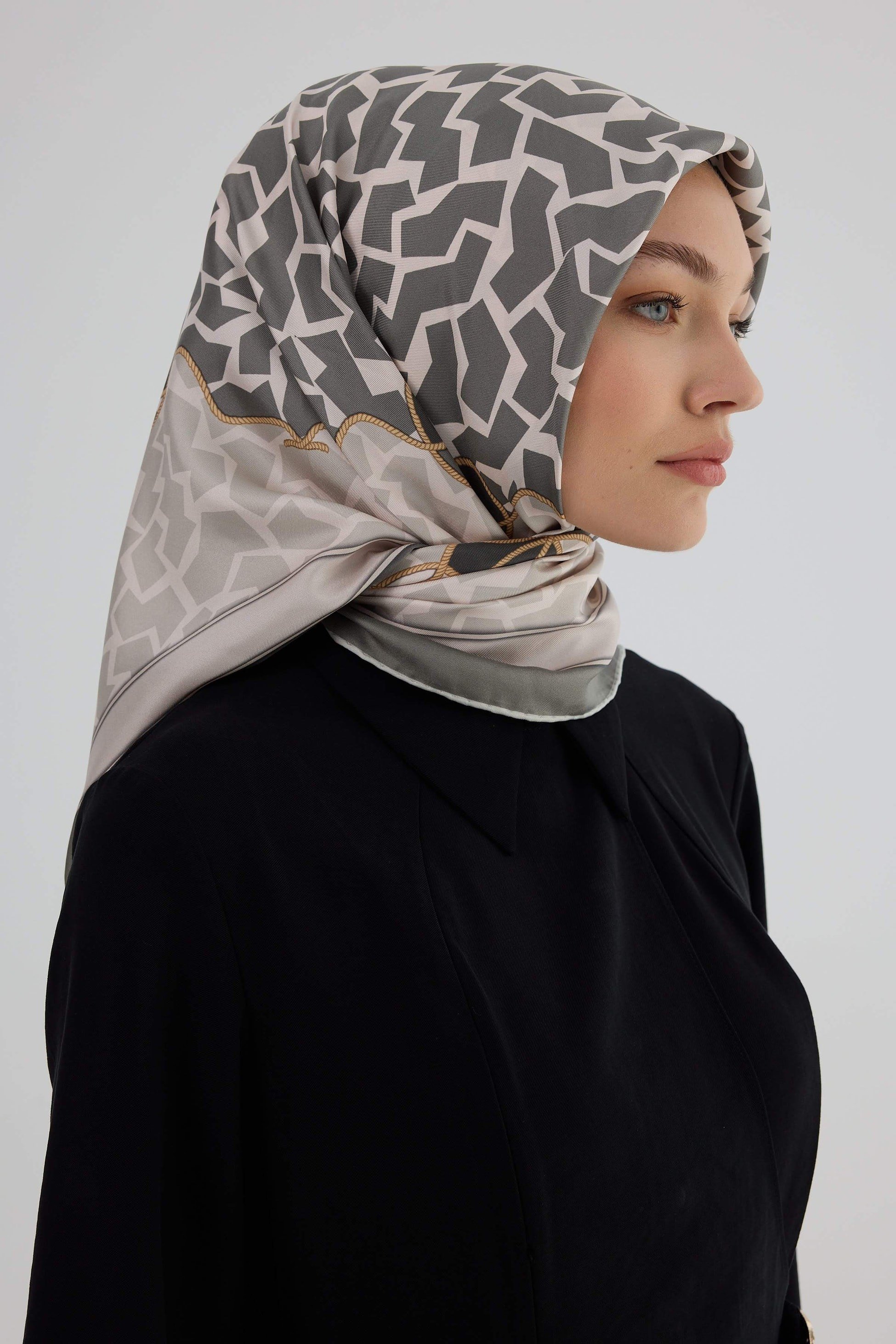 Twill İpek Eşarp 53002