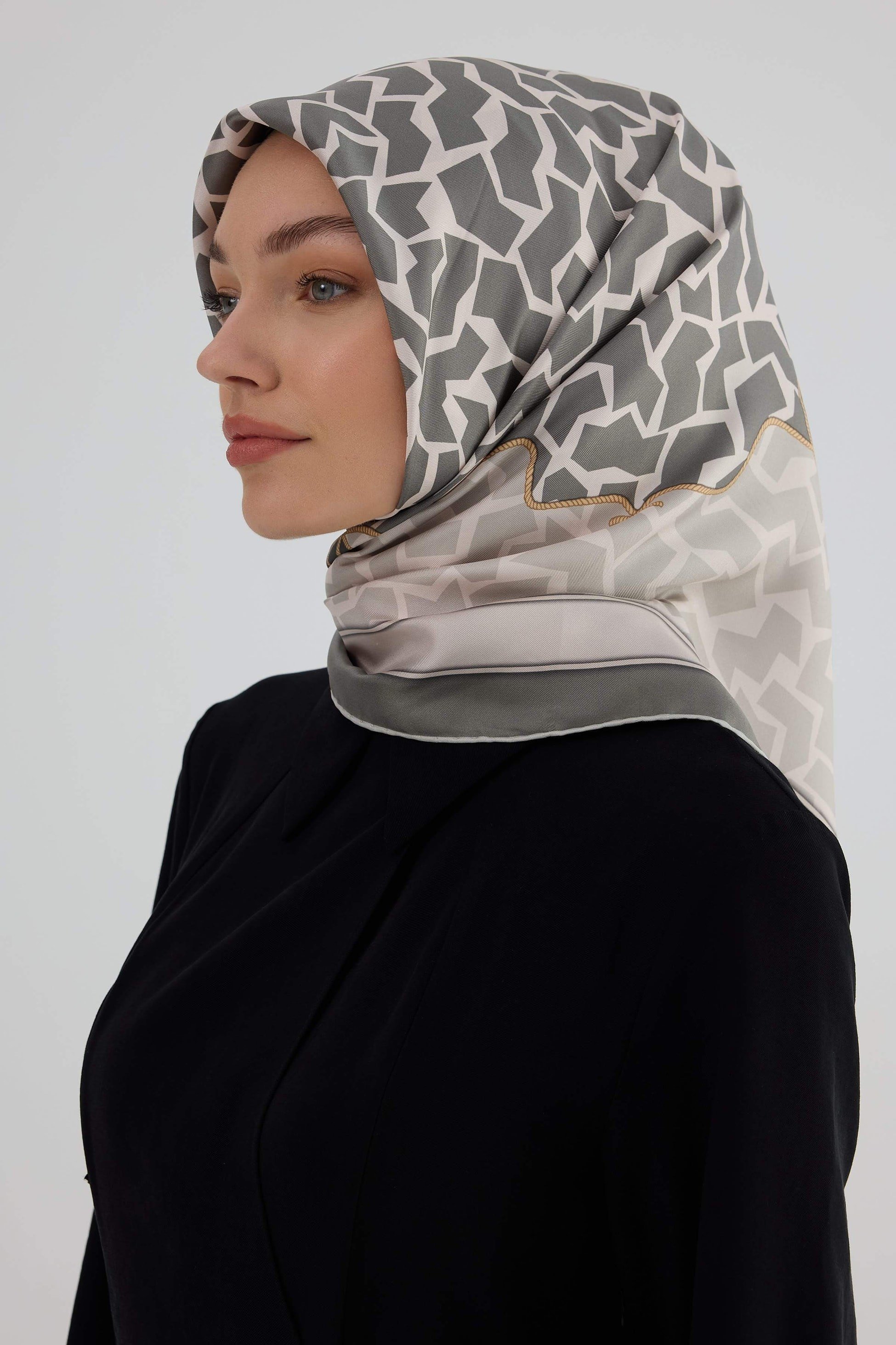 Twill İpek Eşarp 53002