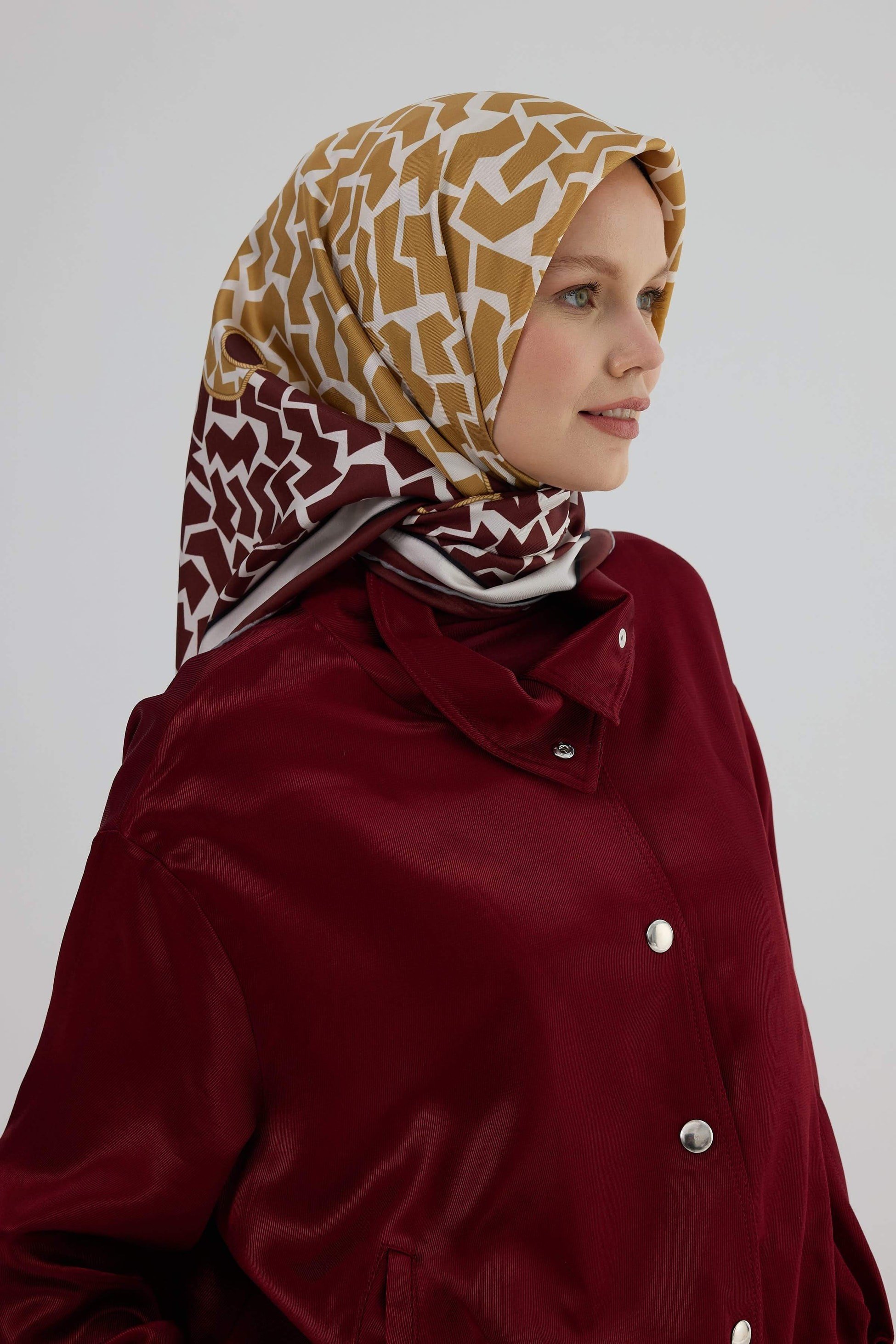 Twill İpek Eşarp 53002