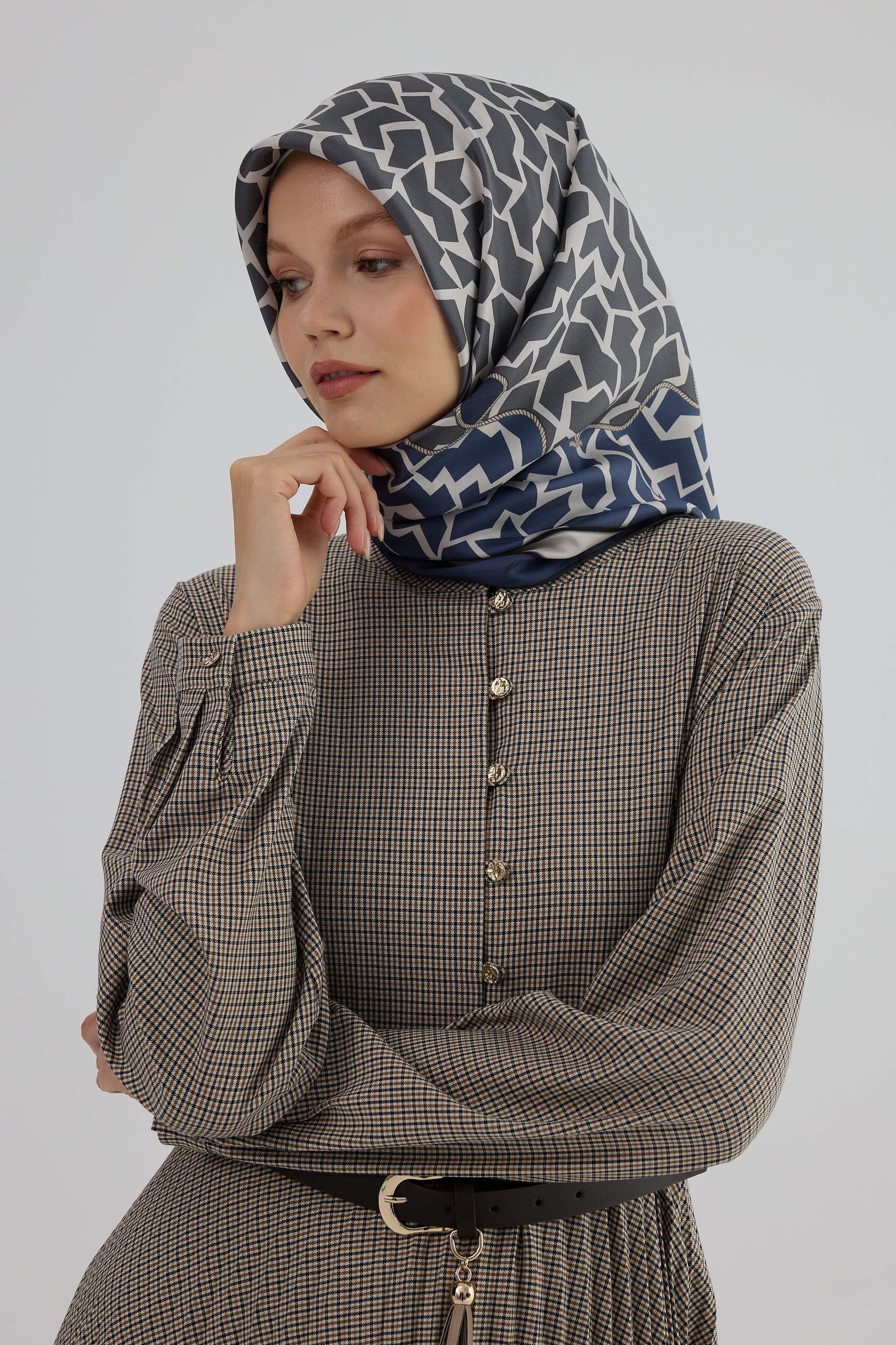 Twill İpek Eşarp 53002