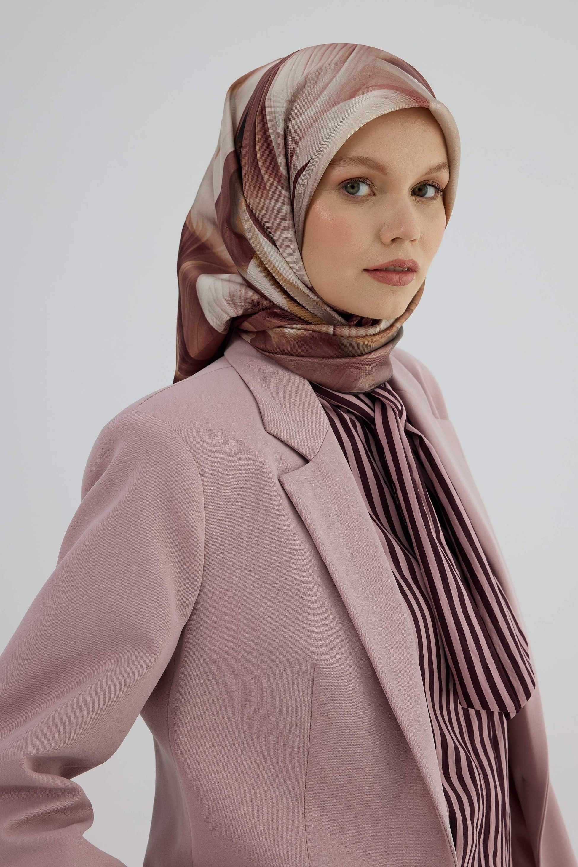 Twill İpek Eşarp 53003