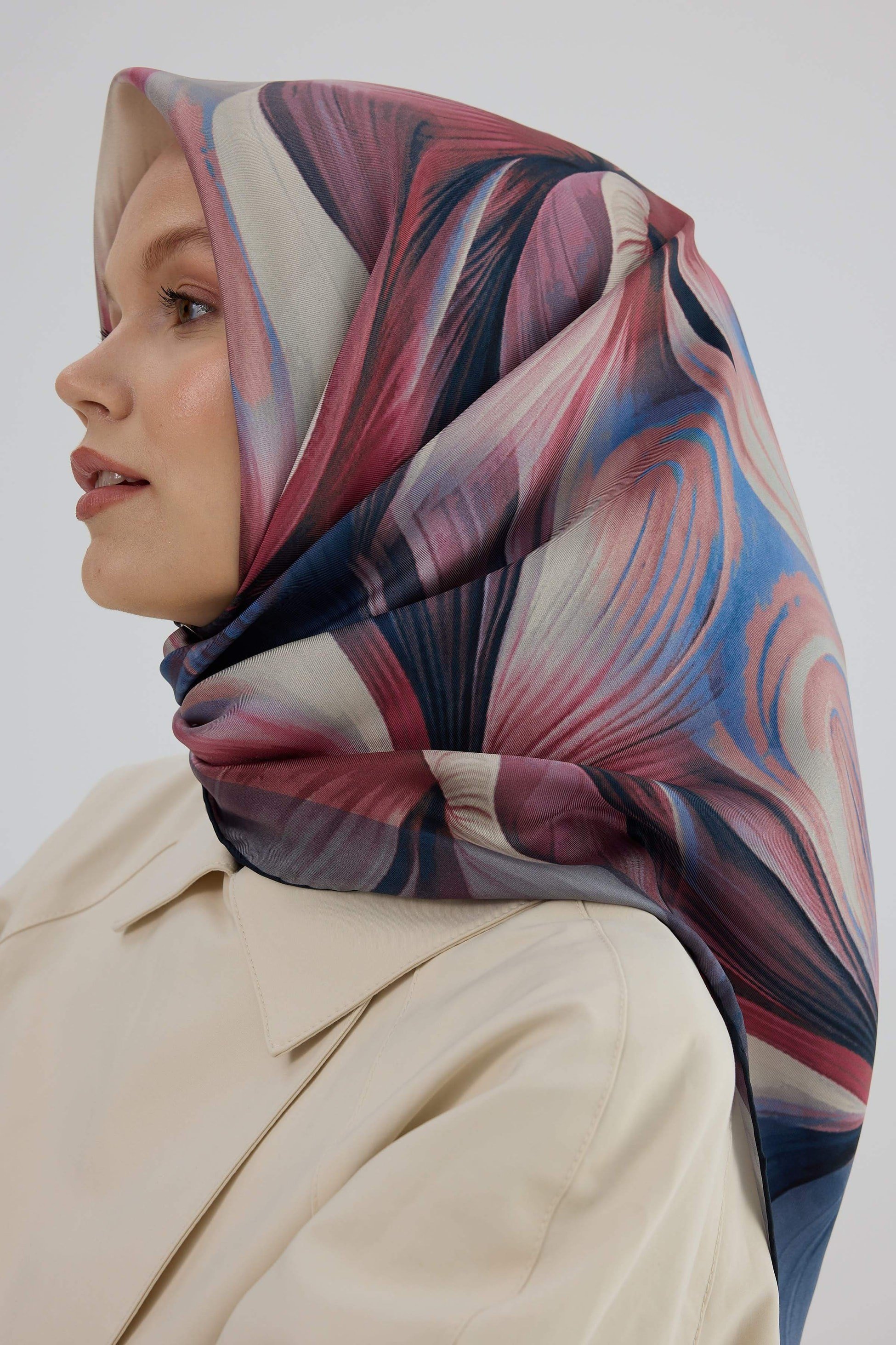 Twill İpek Eşarp 53003