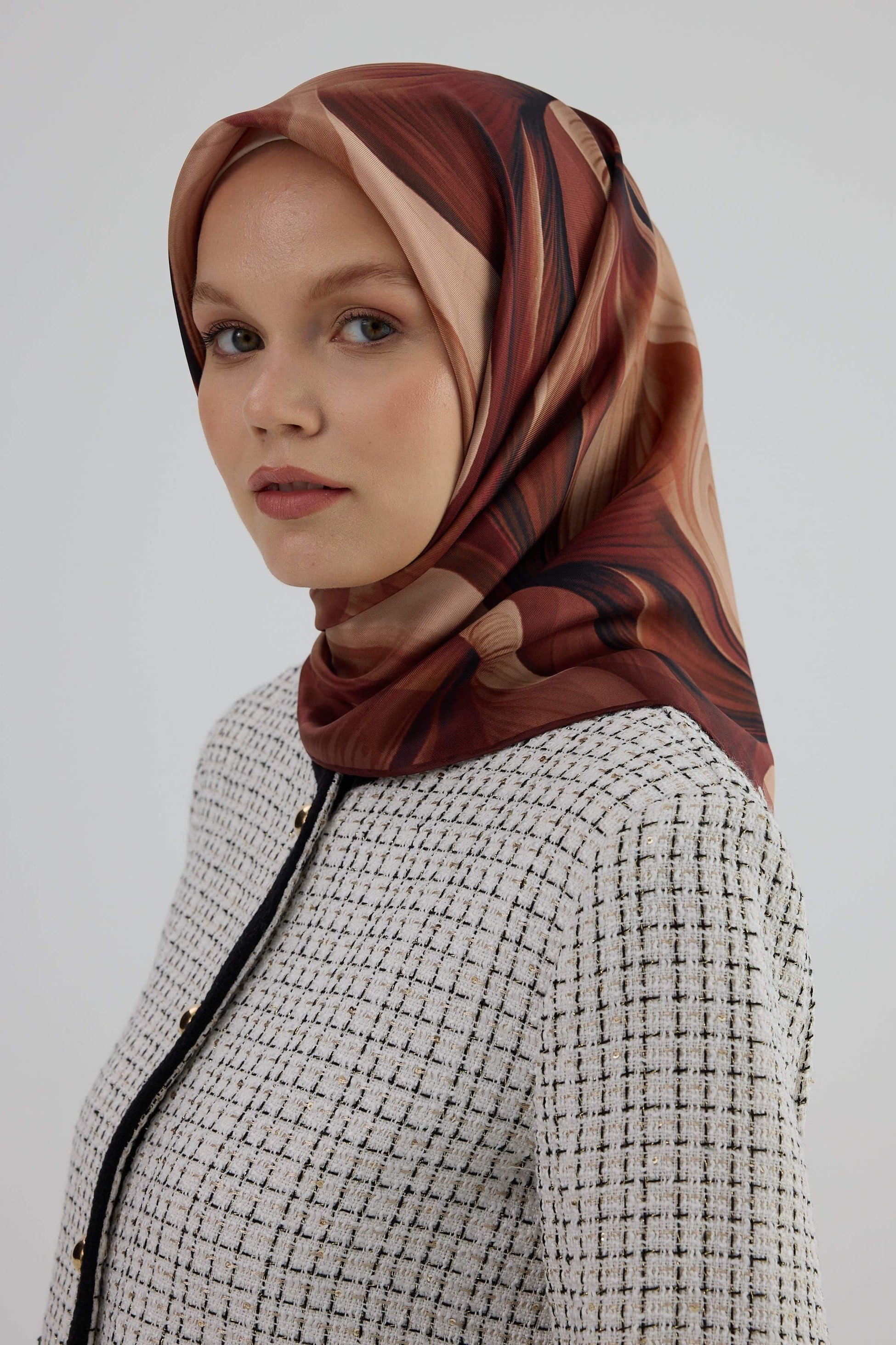 Twill İpek Eşarp 53003