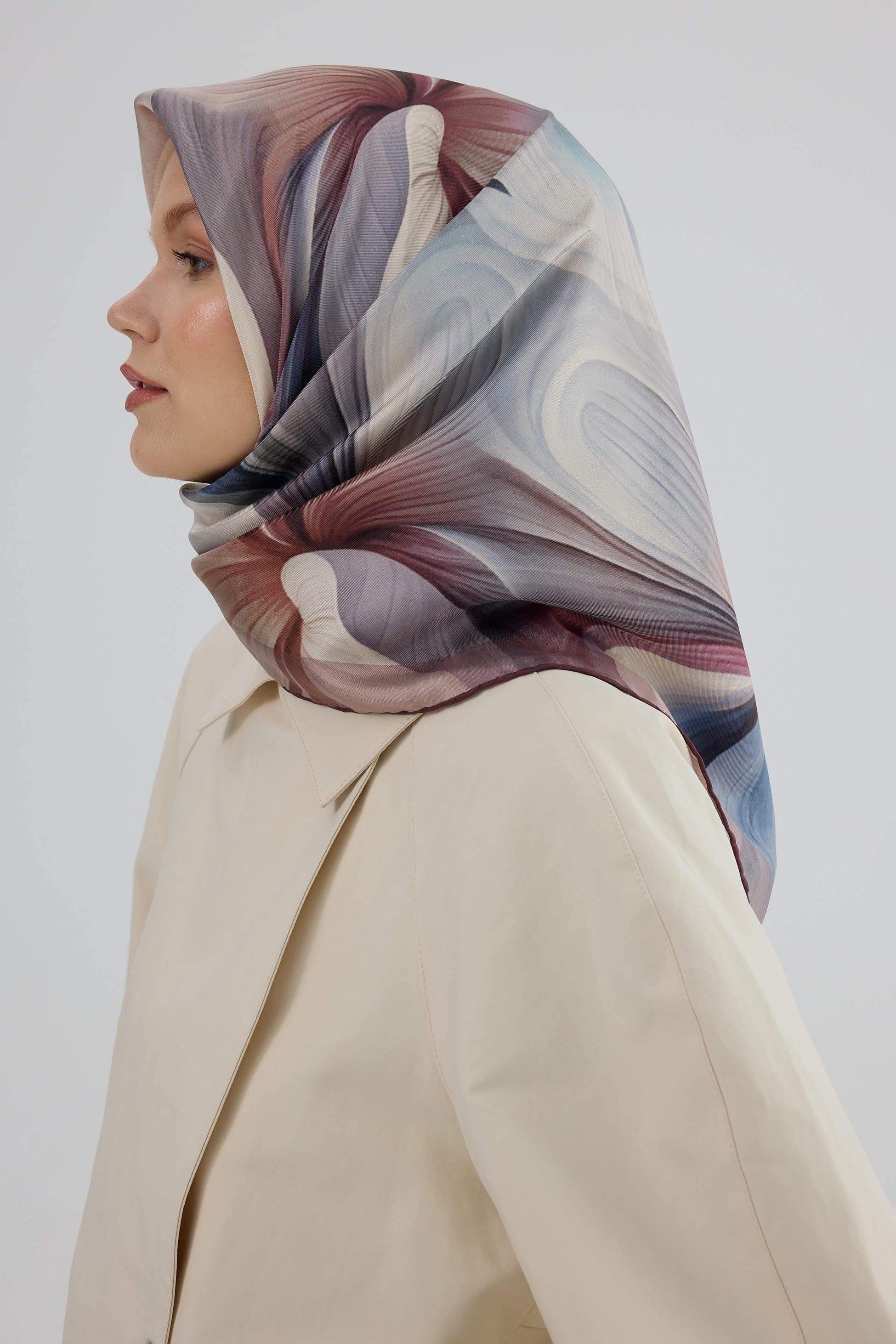 Twill İpek Eşarp 53003