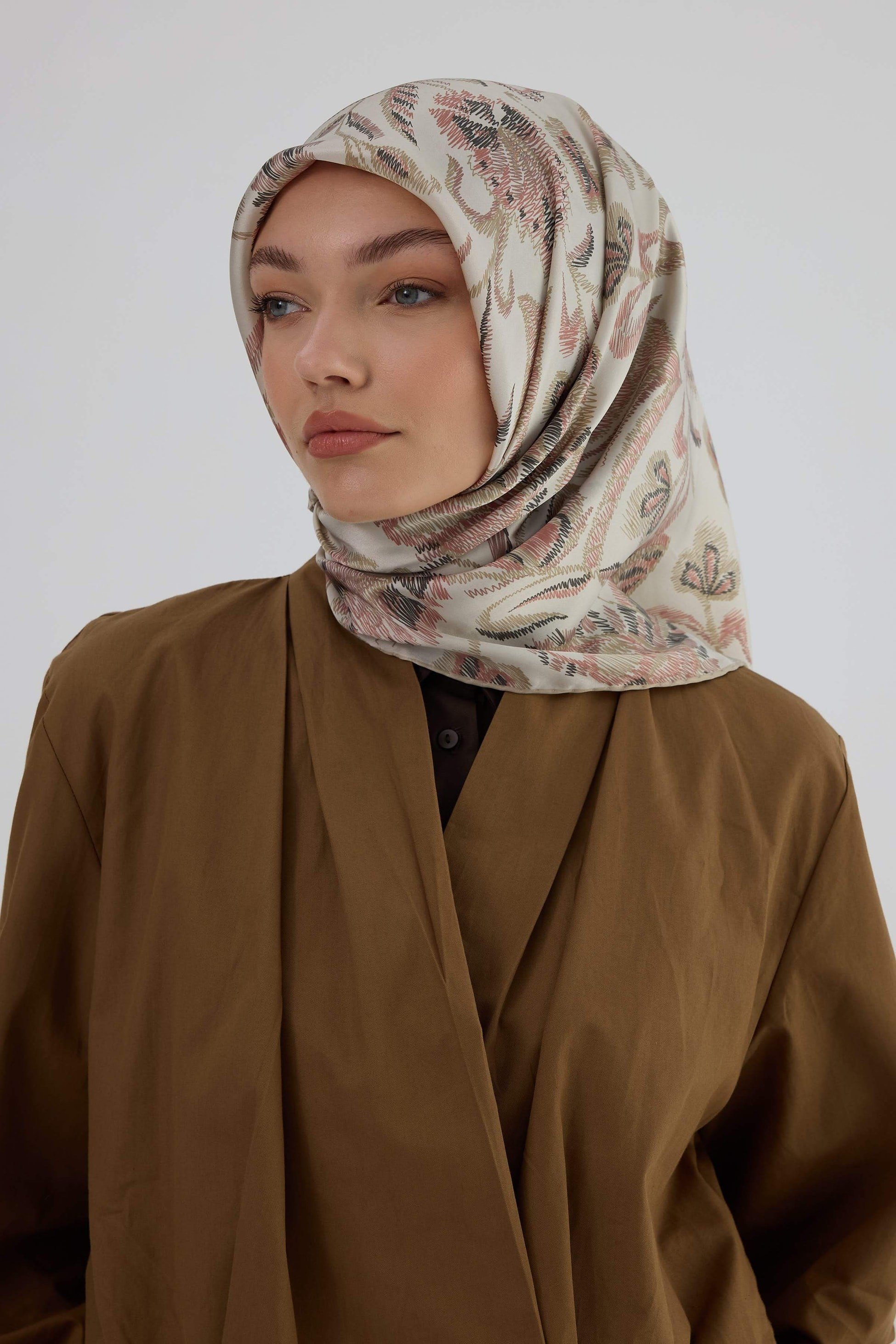 Twill İpek Eşarp 53004