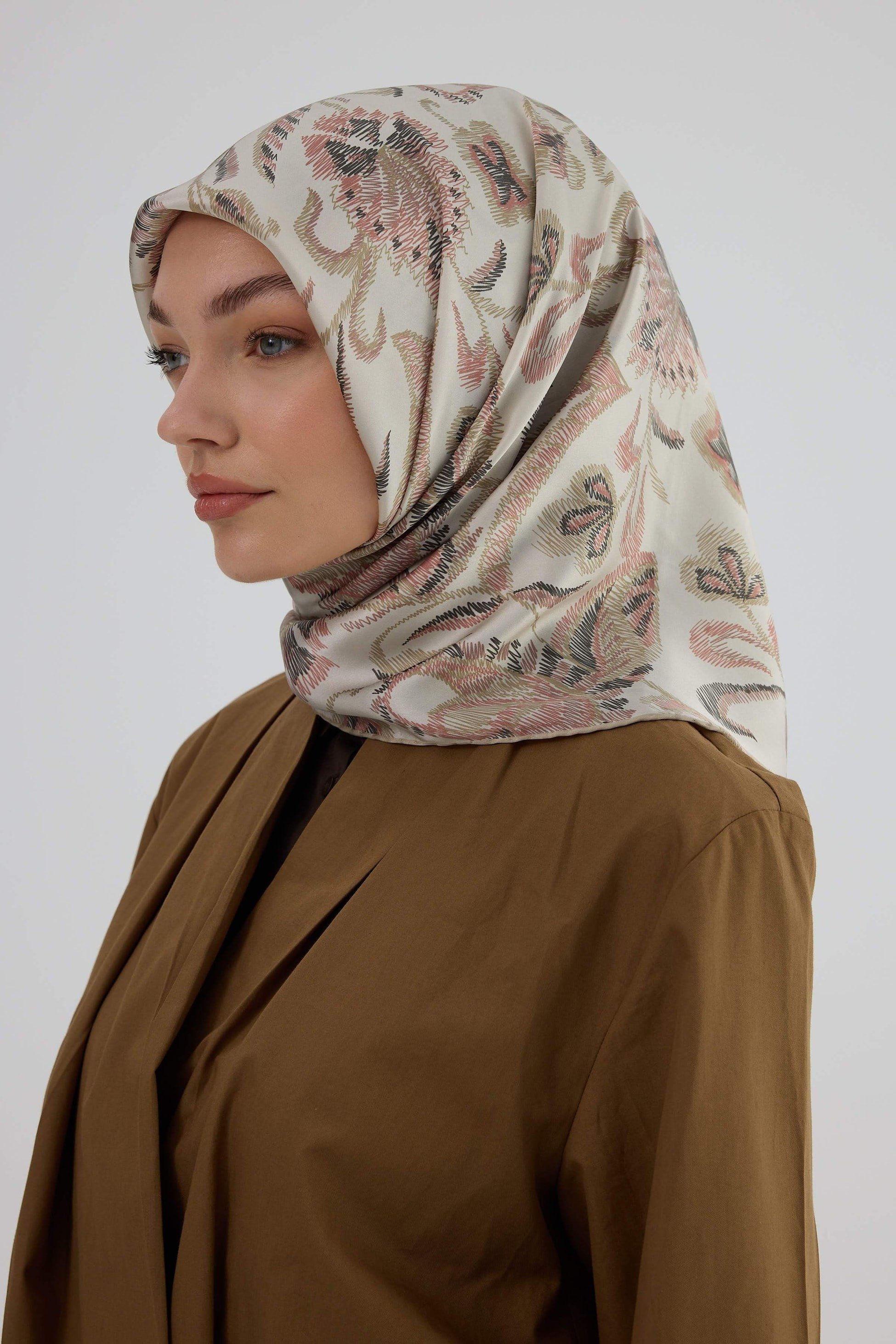 Twill İpek Eşarp 53004
