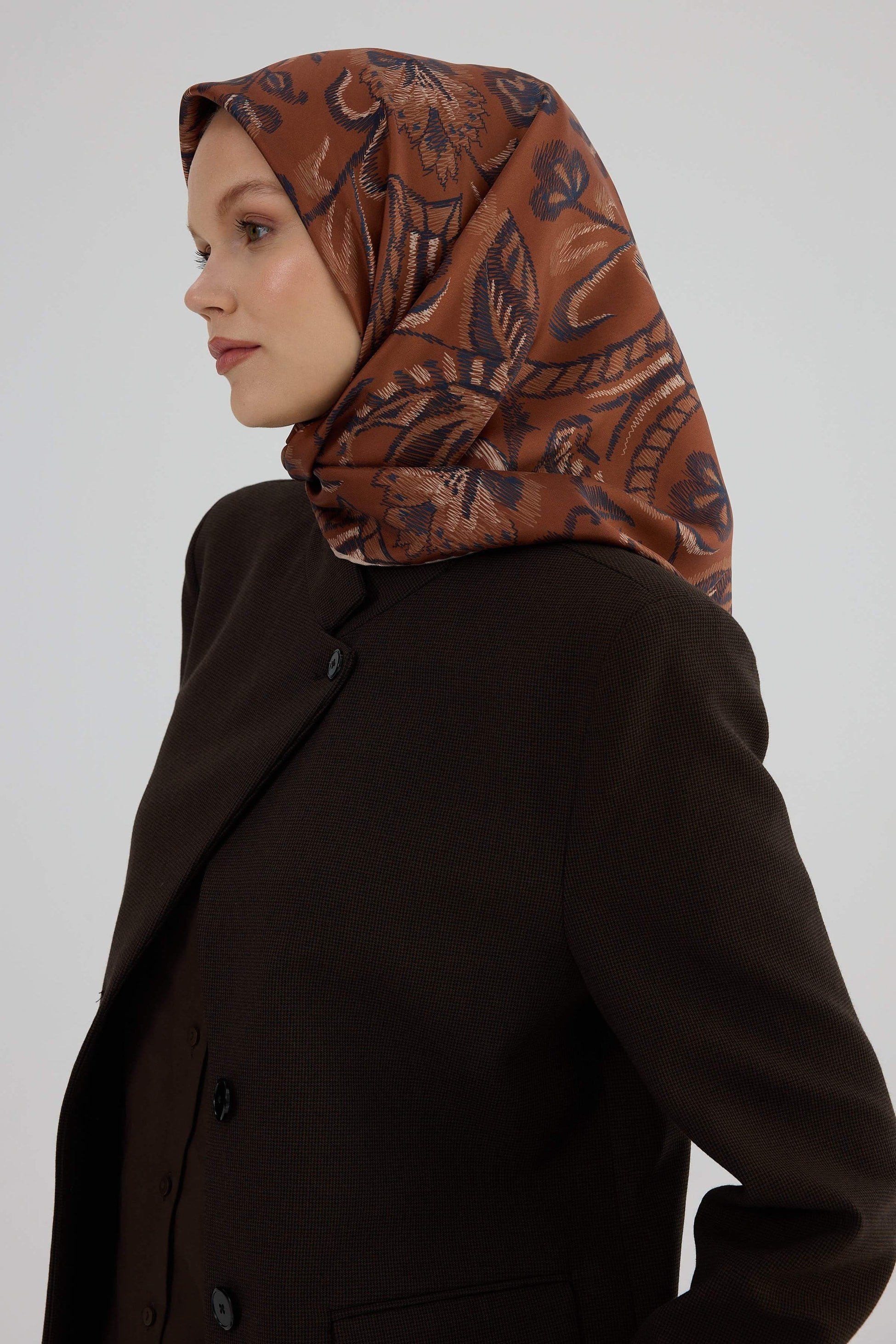 Twill İpek Eşarp 53004