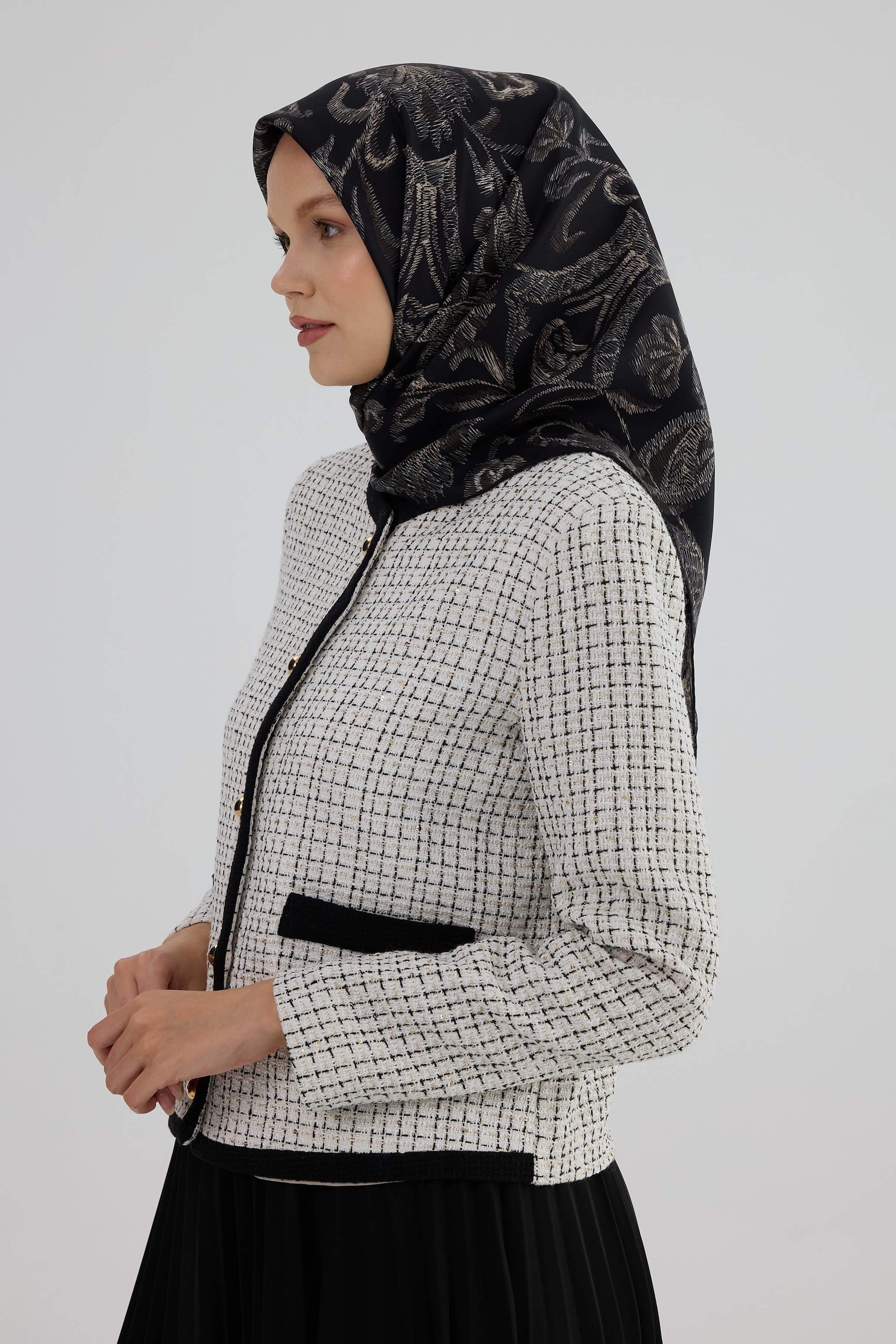 Twill İpek Eşarp 53004