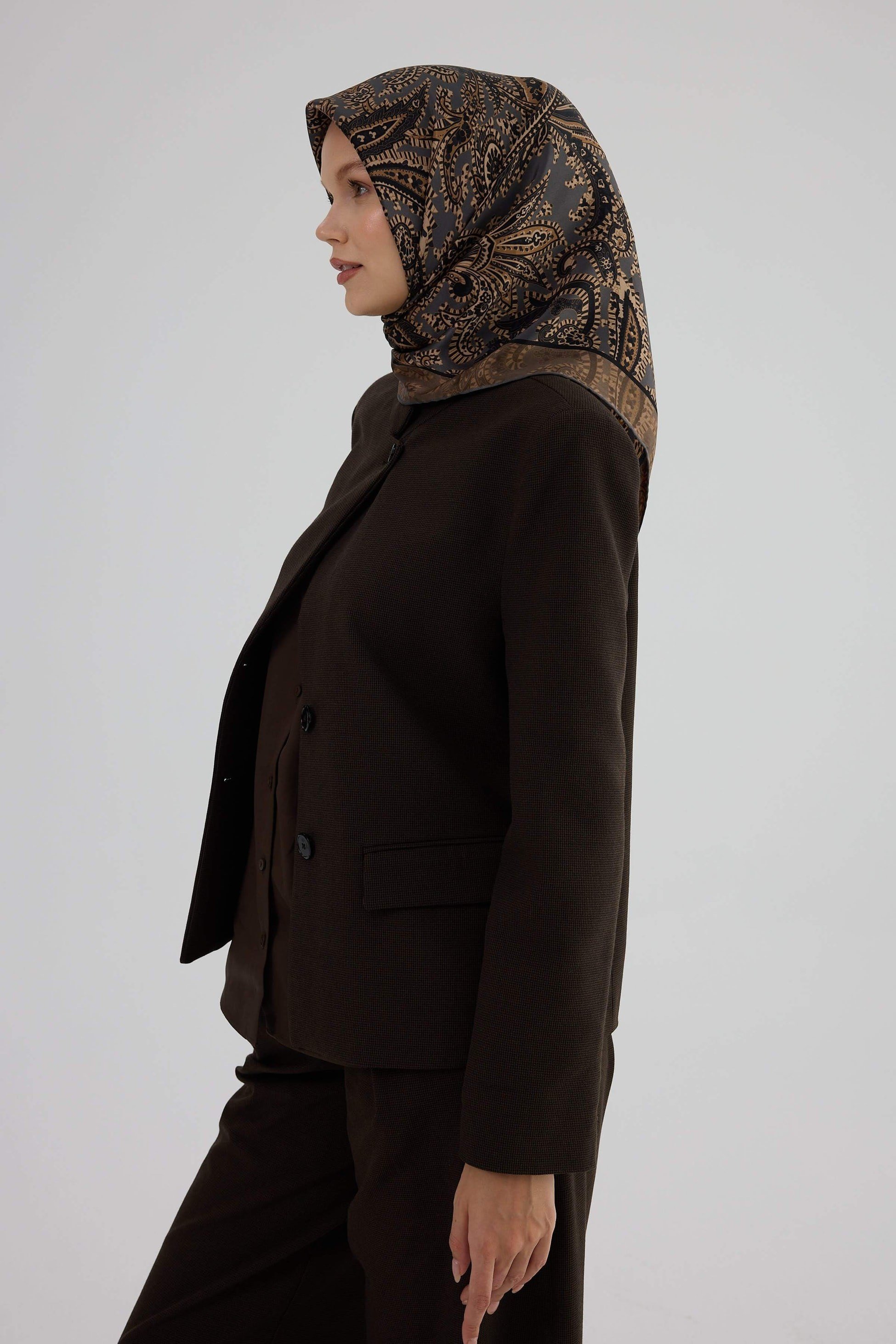 Twill İpek Eşarp 53004