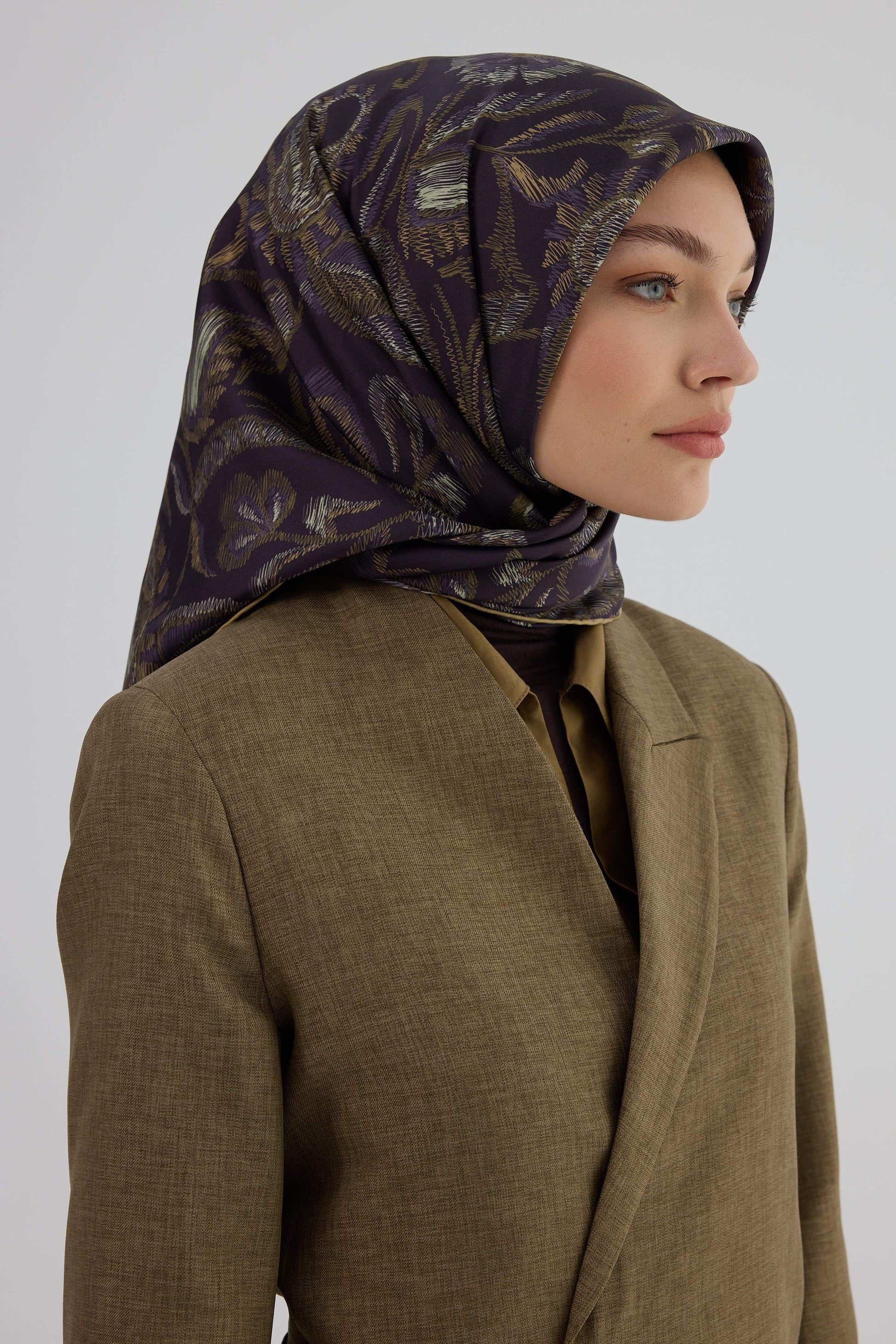 Twill İpek Eşarp 53004