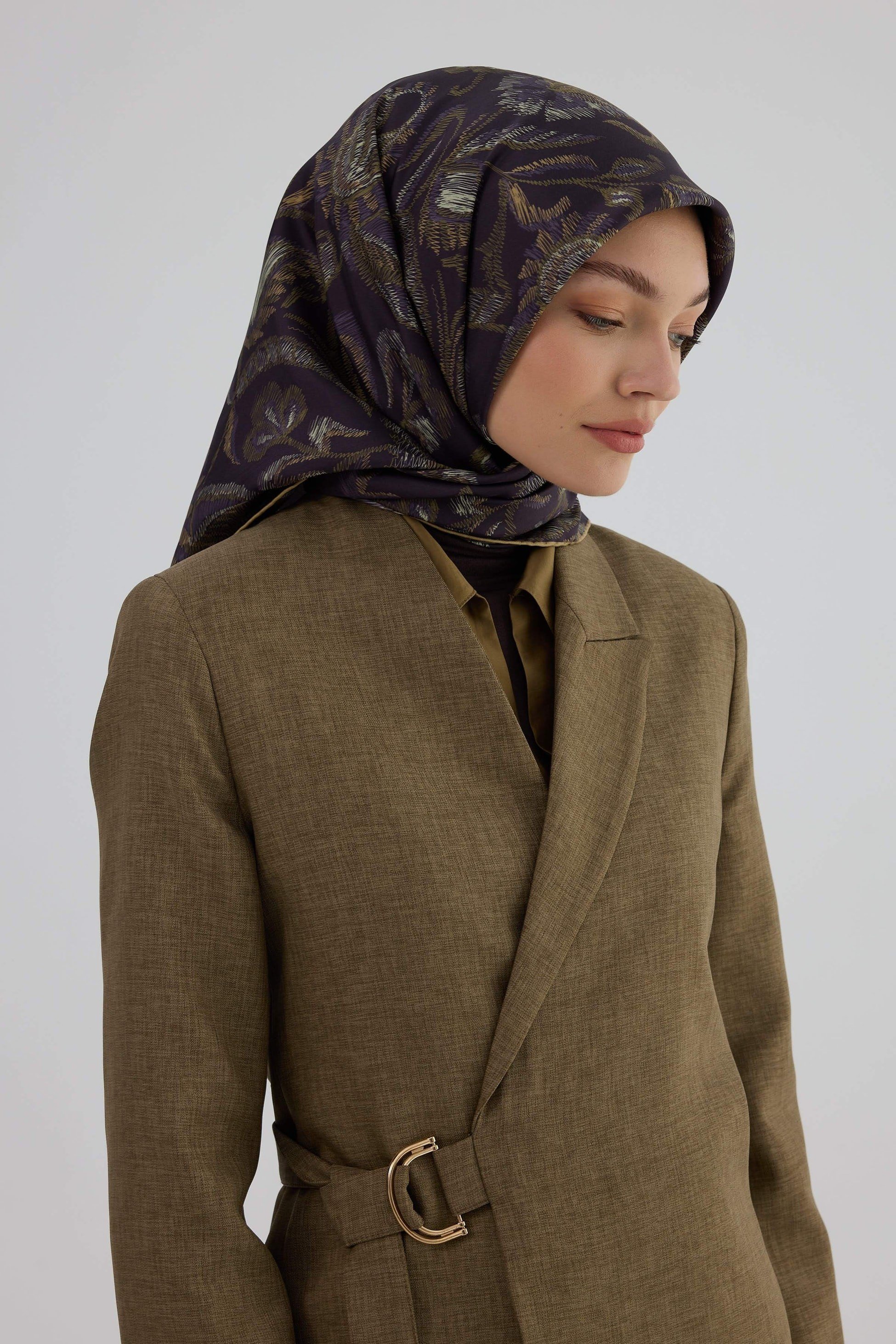 Twill İpek Eşarp 53004