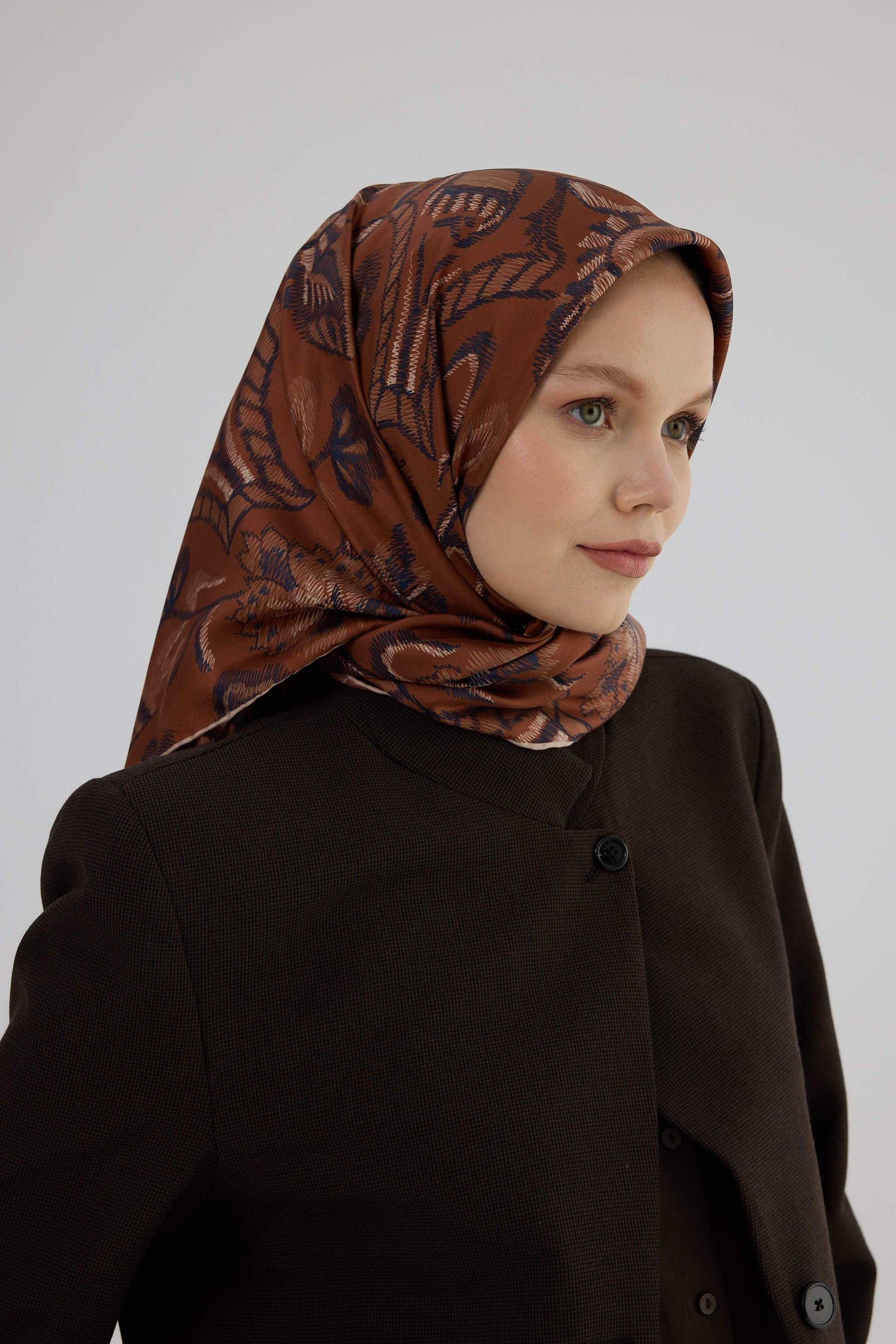 Twill İpek Eşarp 53004