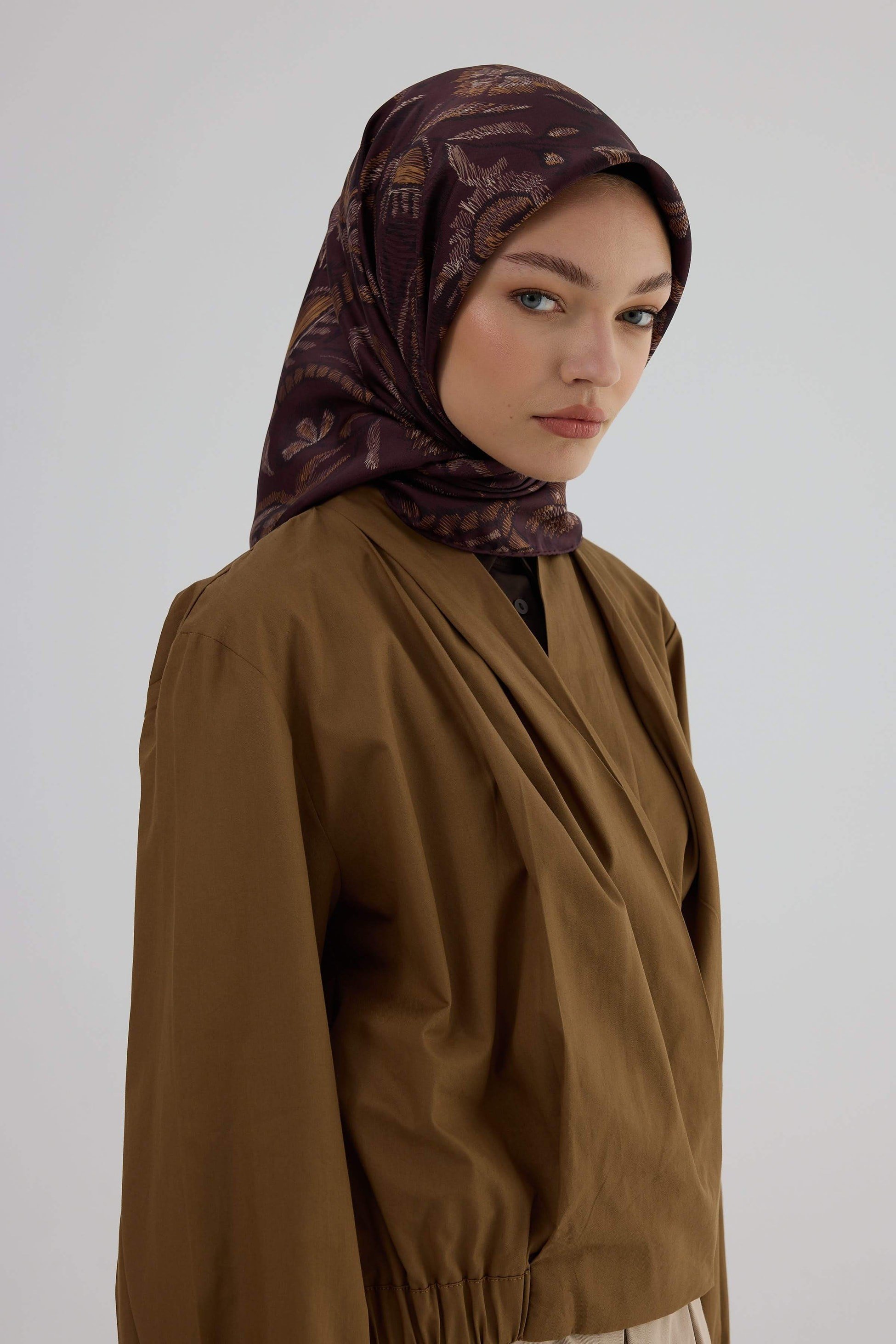 Twill İpek Eşarp 53004