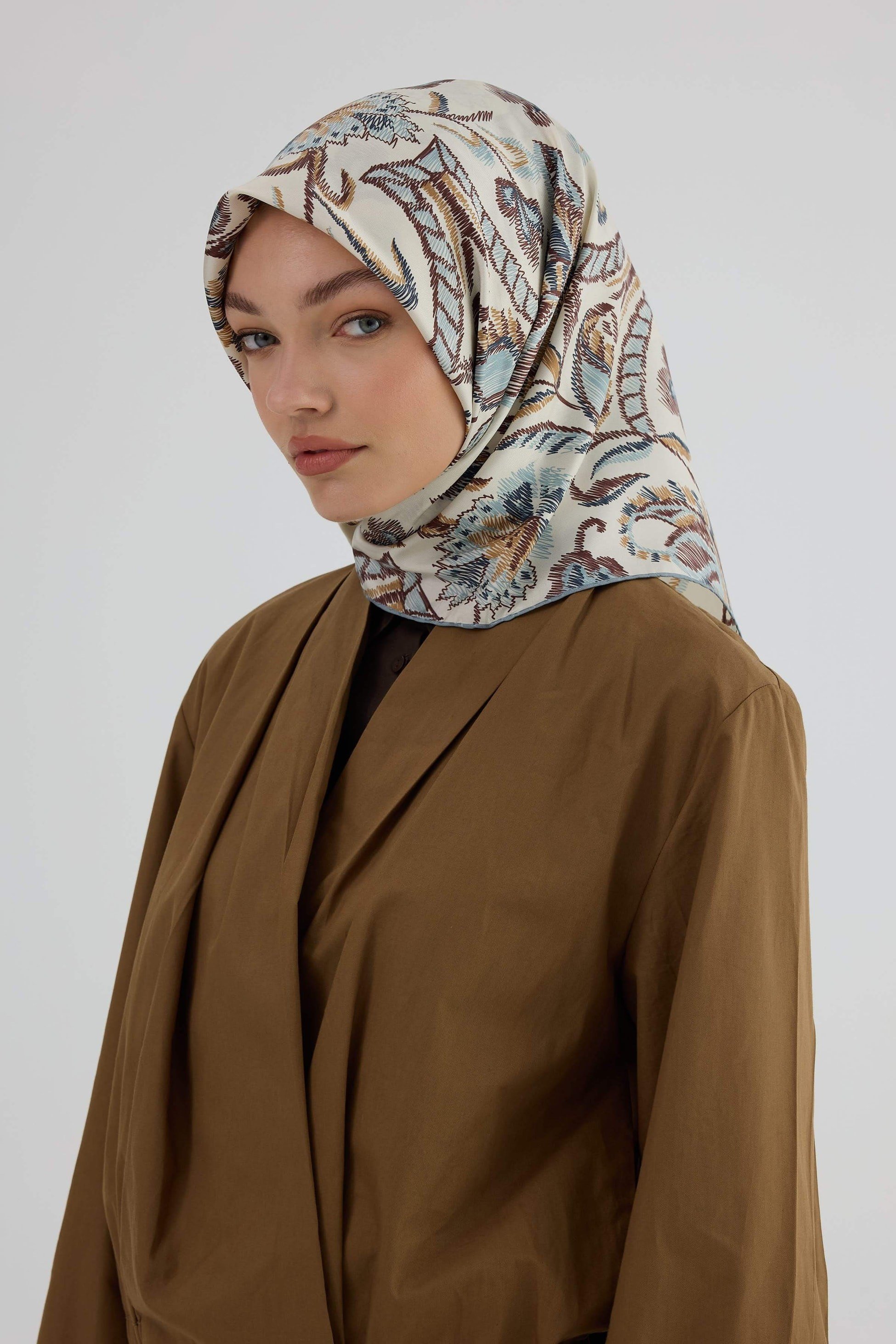 Twill İpek Eşarp 53004