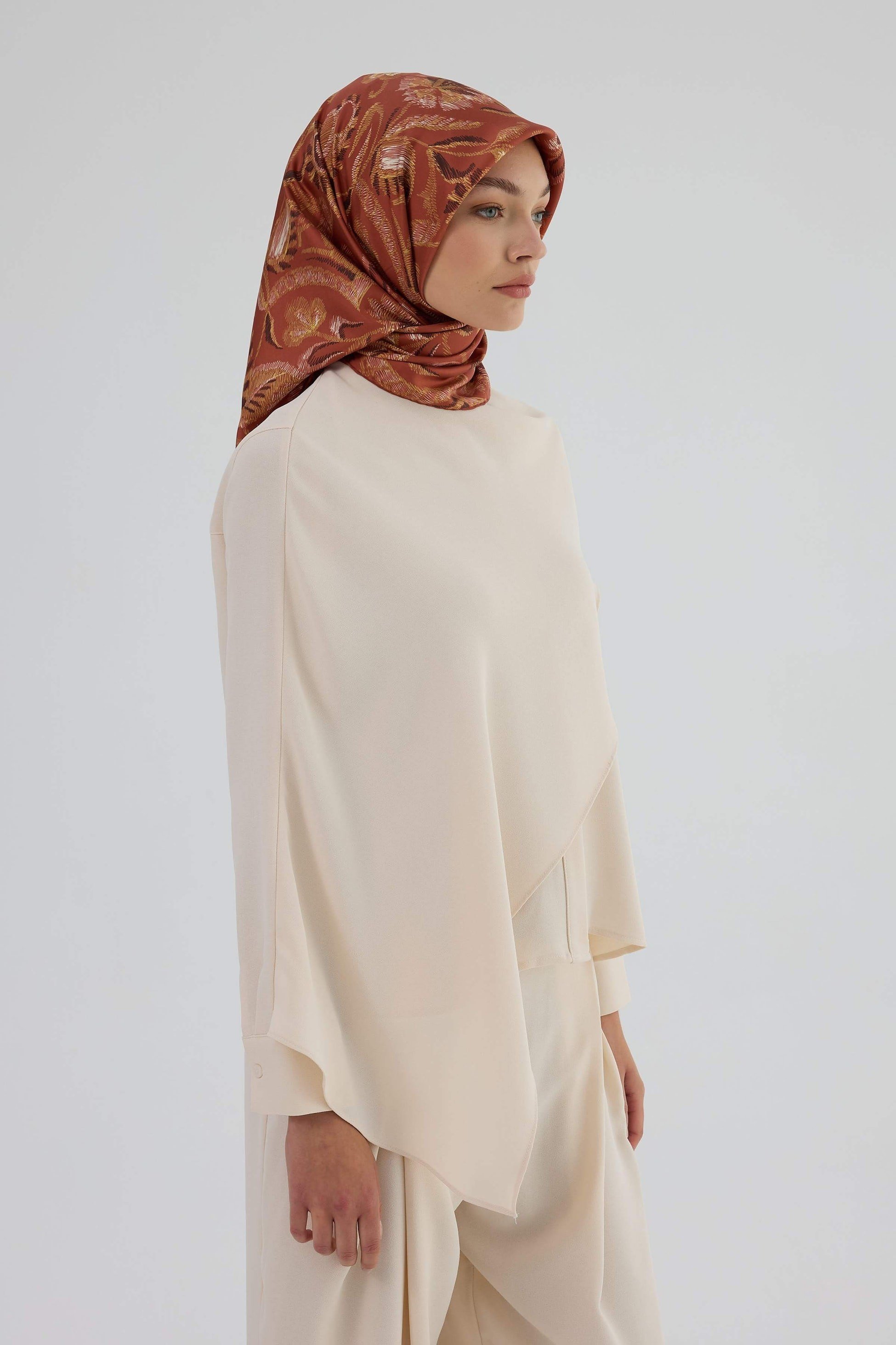 Twill İpek Eşarp 53004