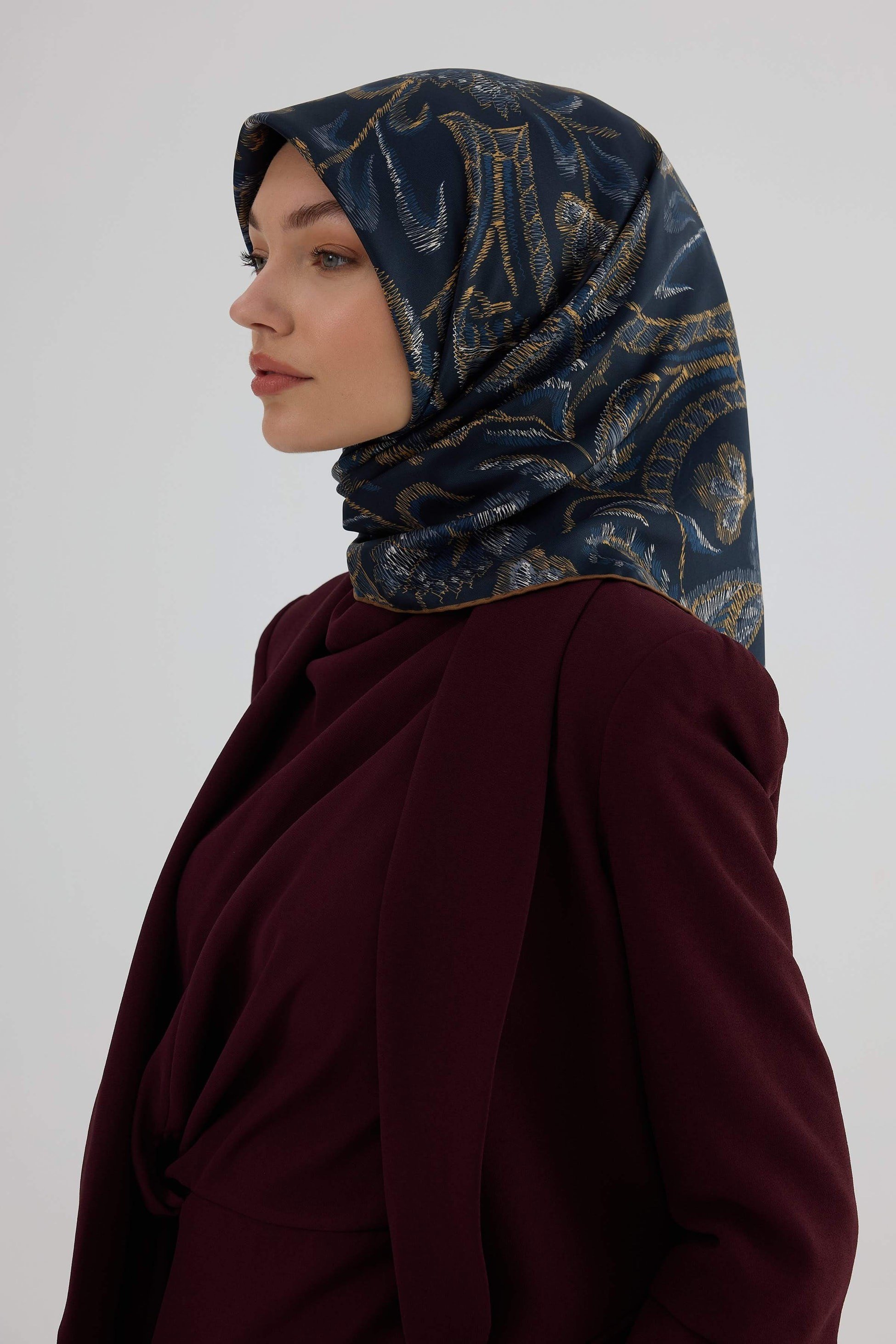 Twill İpek Eşarp 53004