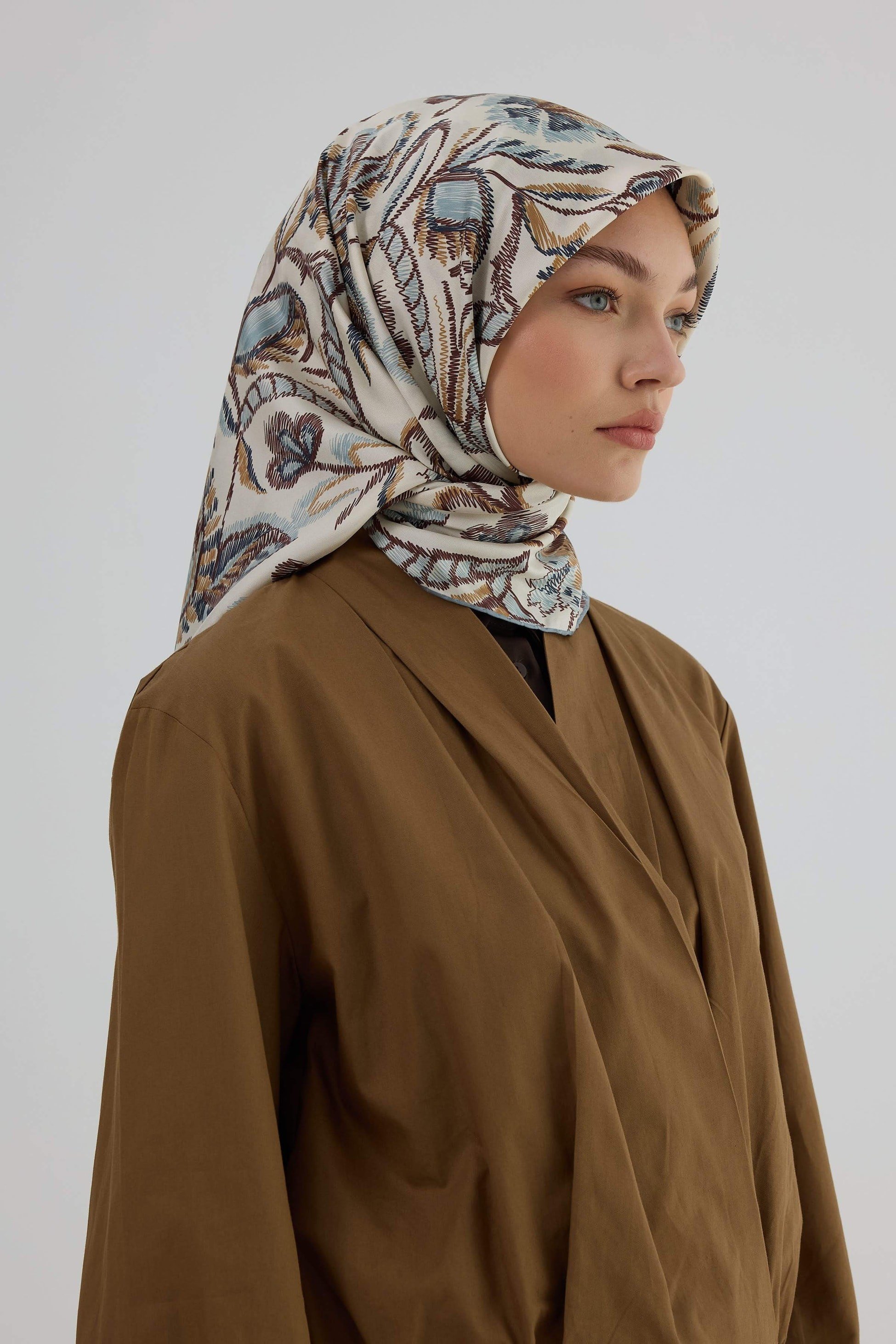 Twill İpek Eşarp 53004