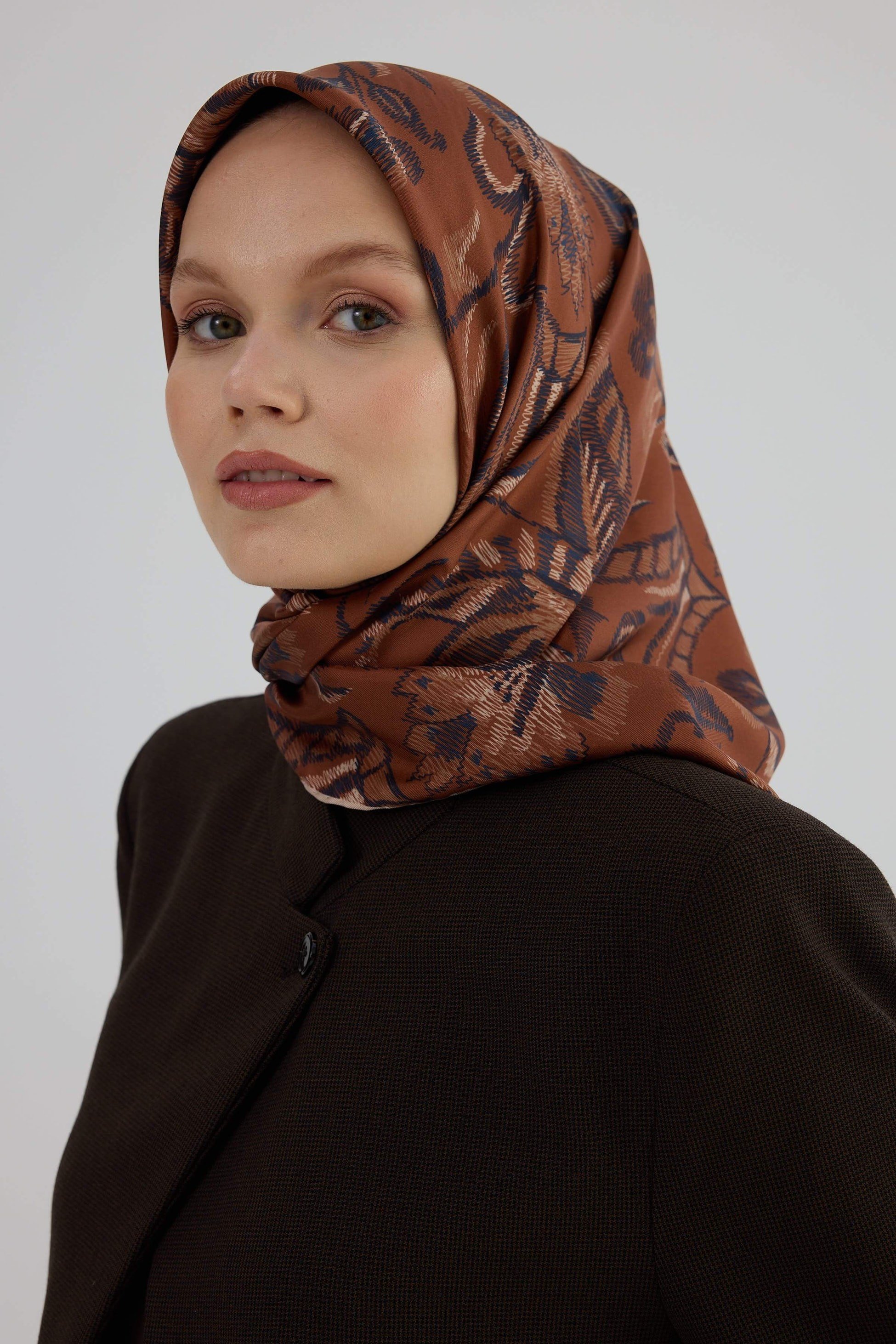 Twill İpek Eşarp 53004