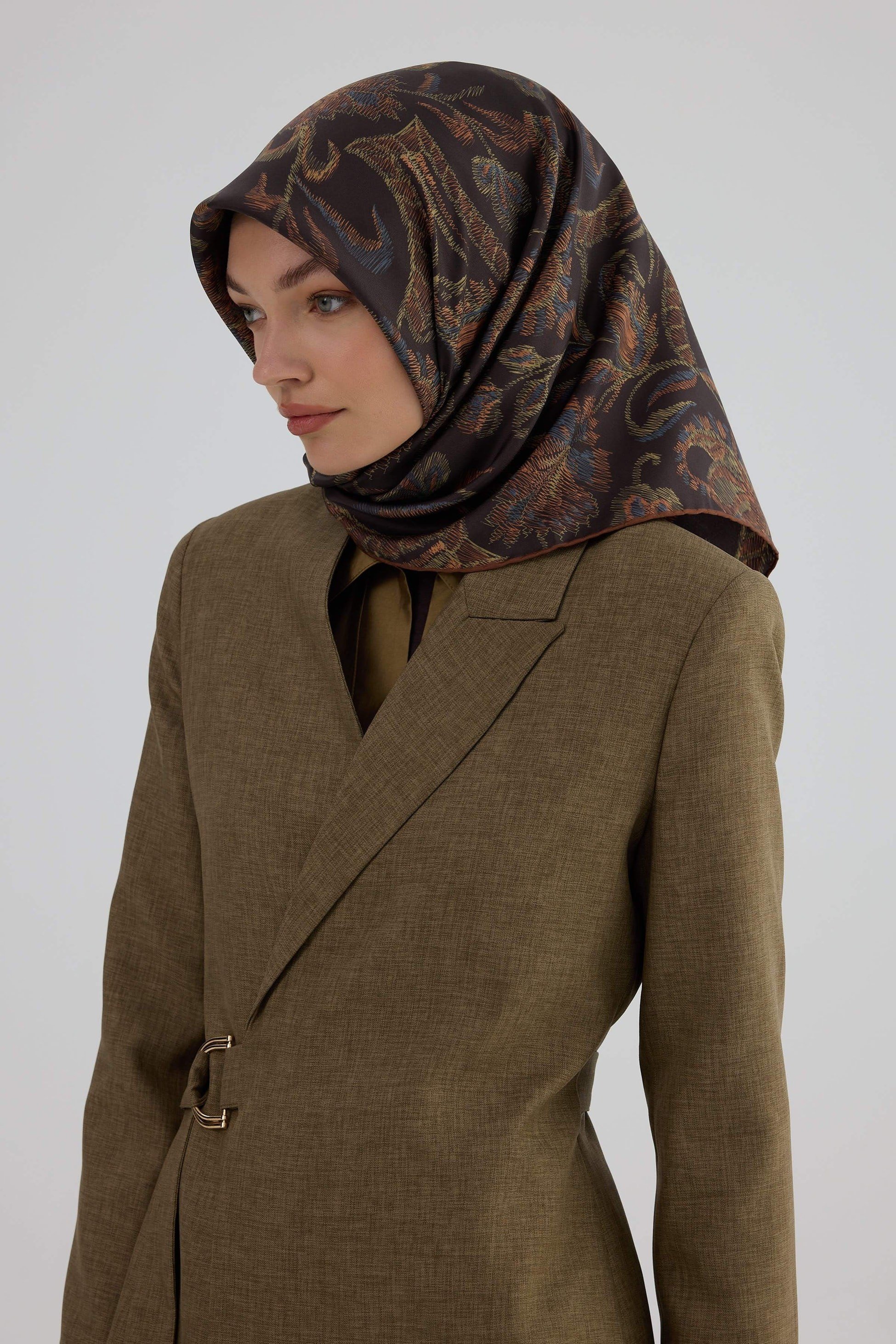 Twill İpek Eşarp 53004