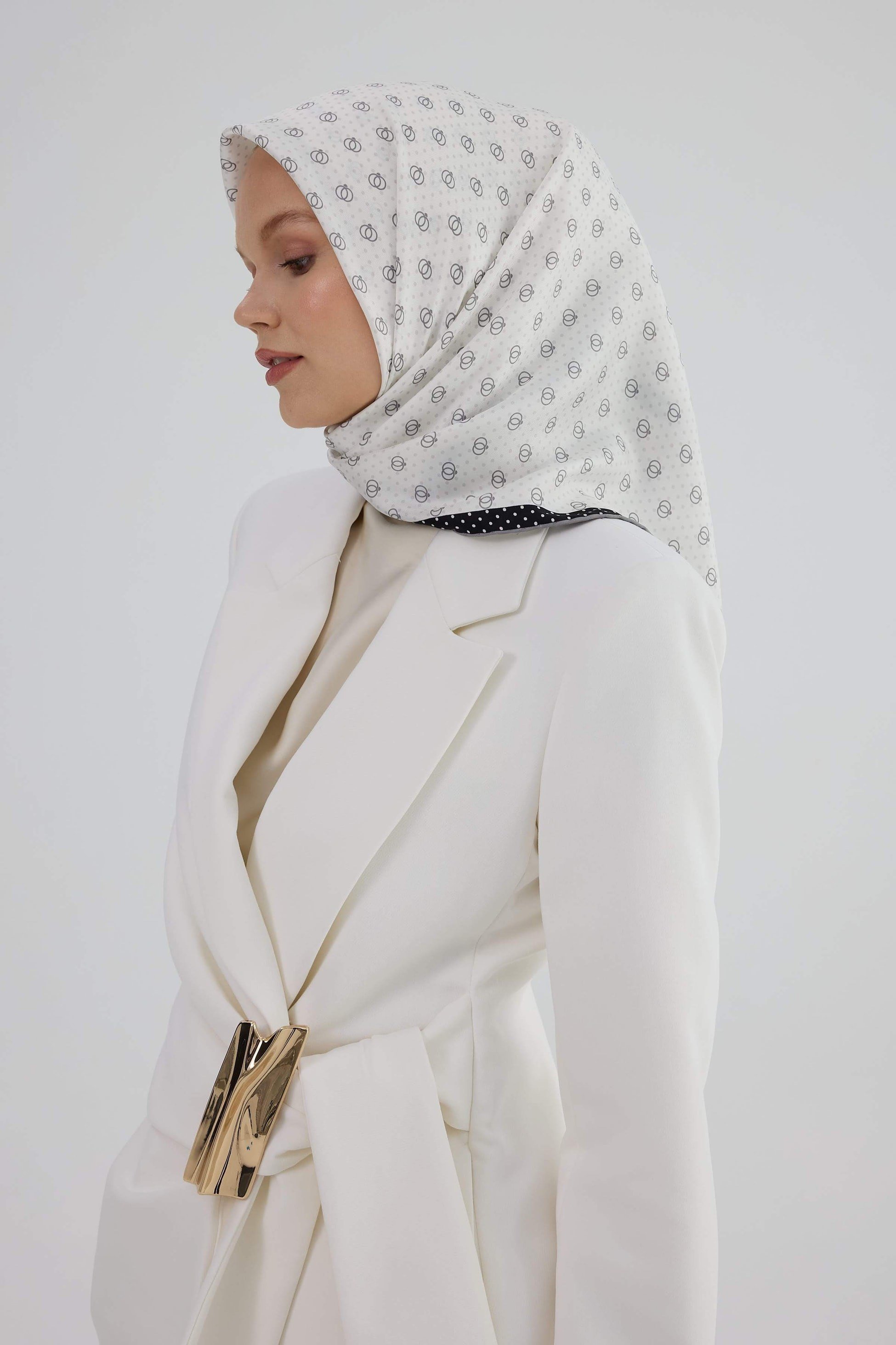 Twill İpek Eşarp 53005
