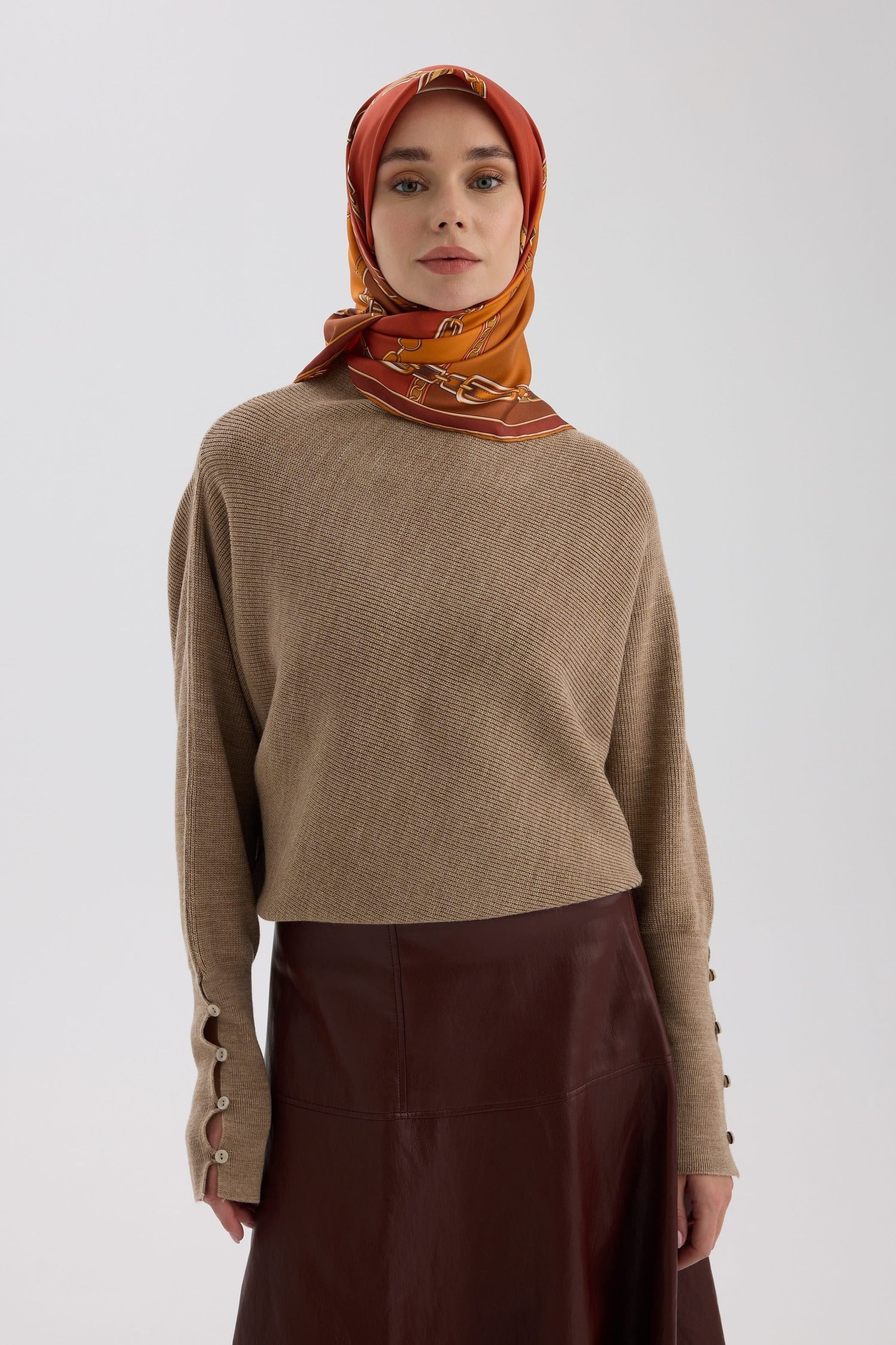 Twill İpek Eşarp 53007
