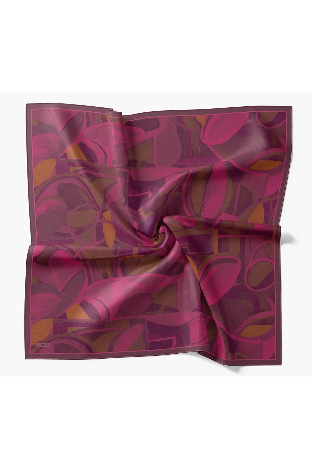 Velora Eşarp Abstract Mor
