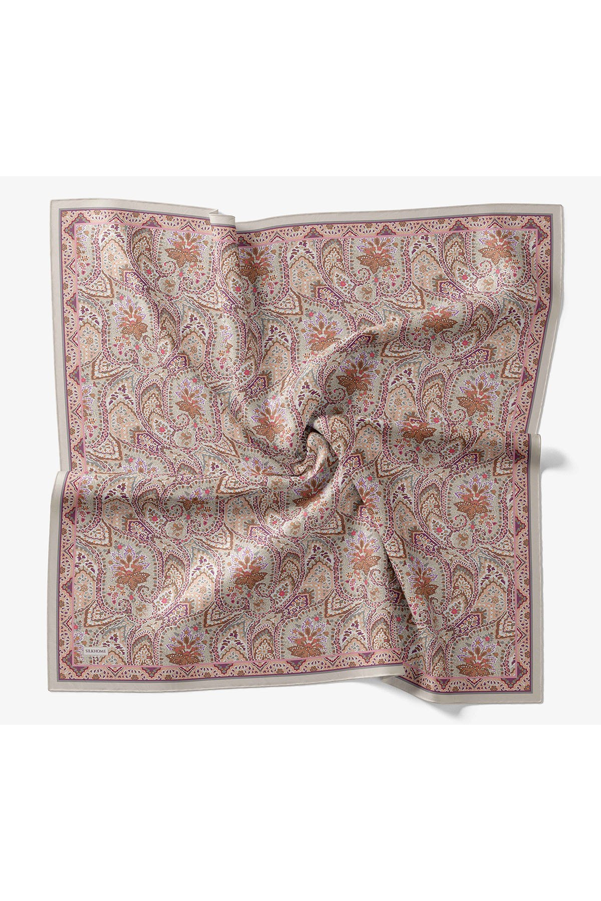 Velora Eşarp Vintage Paisley Somon