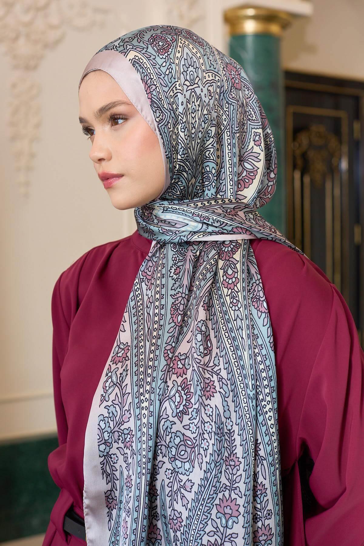 Vizon Hint Vual Şal -  5009-03