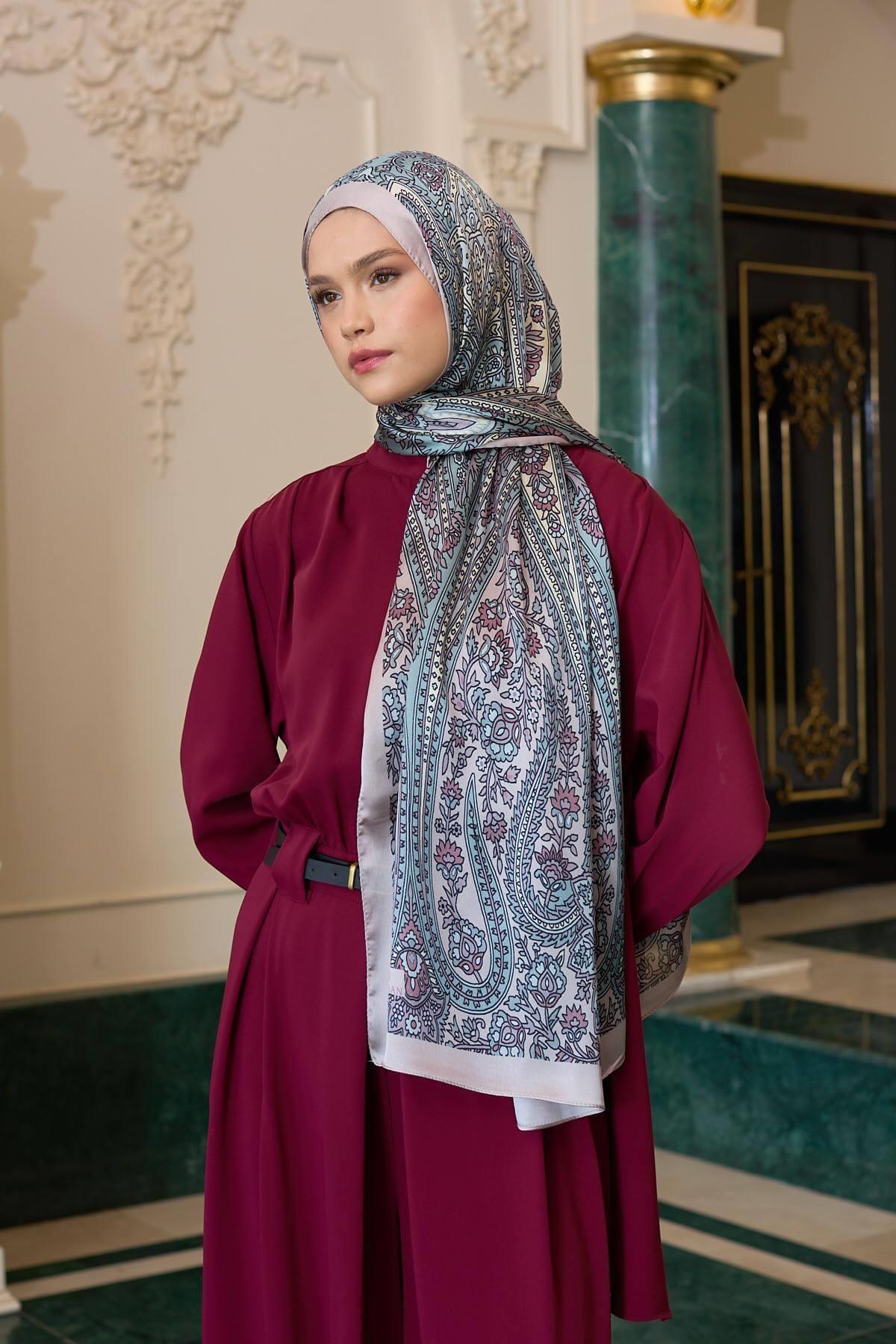 Vizon Hint Vual Şal -  5009-03