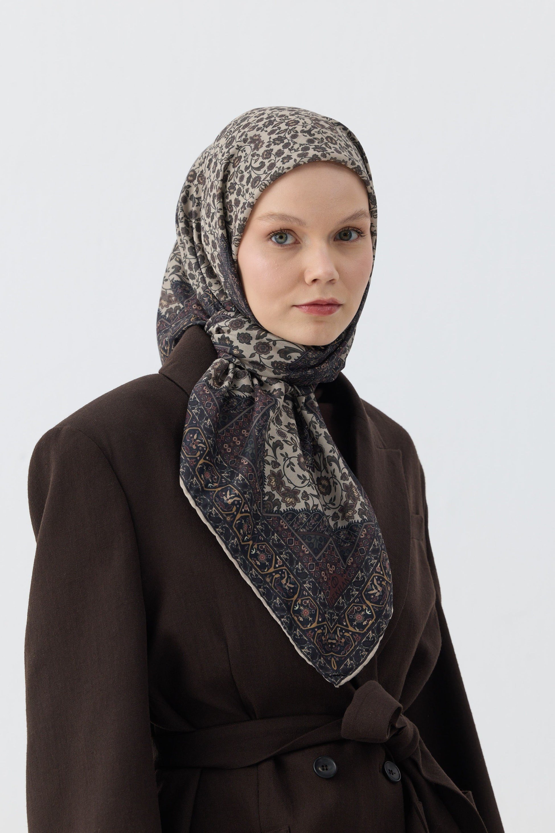 Winter Bloom Soft Eşarp 1244
